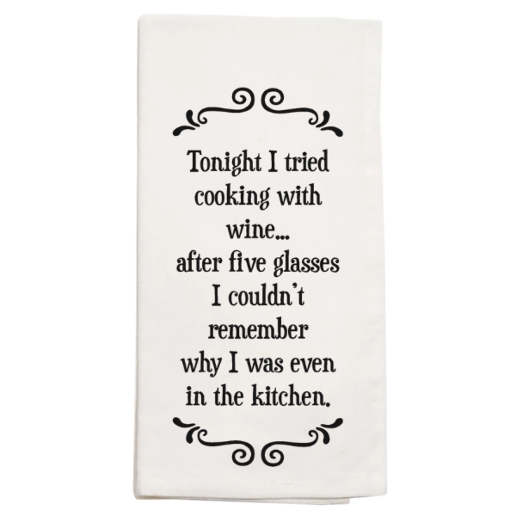 Scrunchy Face Kitchen Towels - Five Glasses