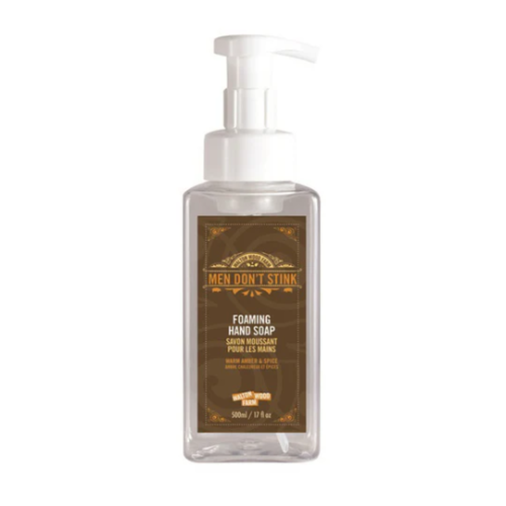 Walton Wood Farm Foam Soap - Men Don't Stink - 500ml