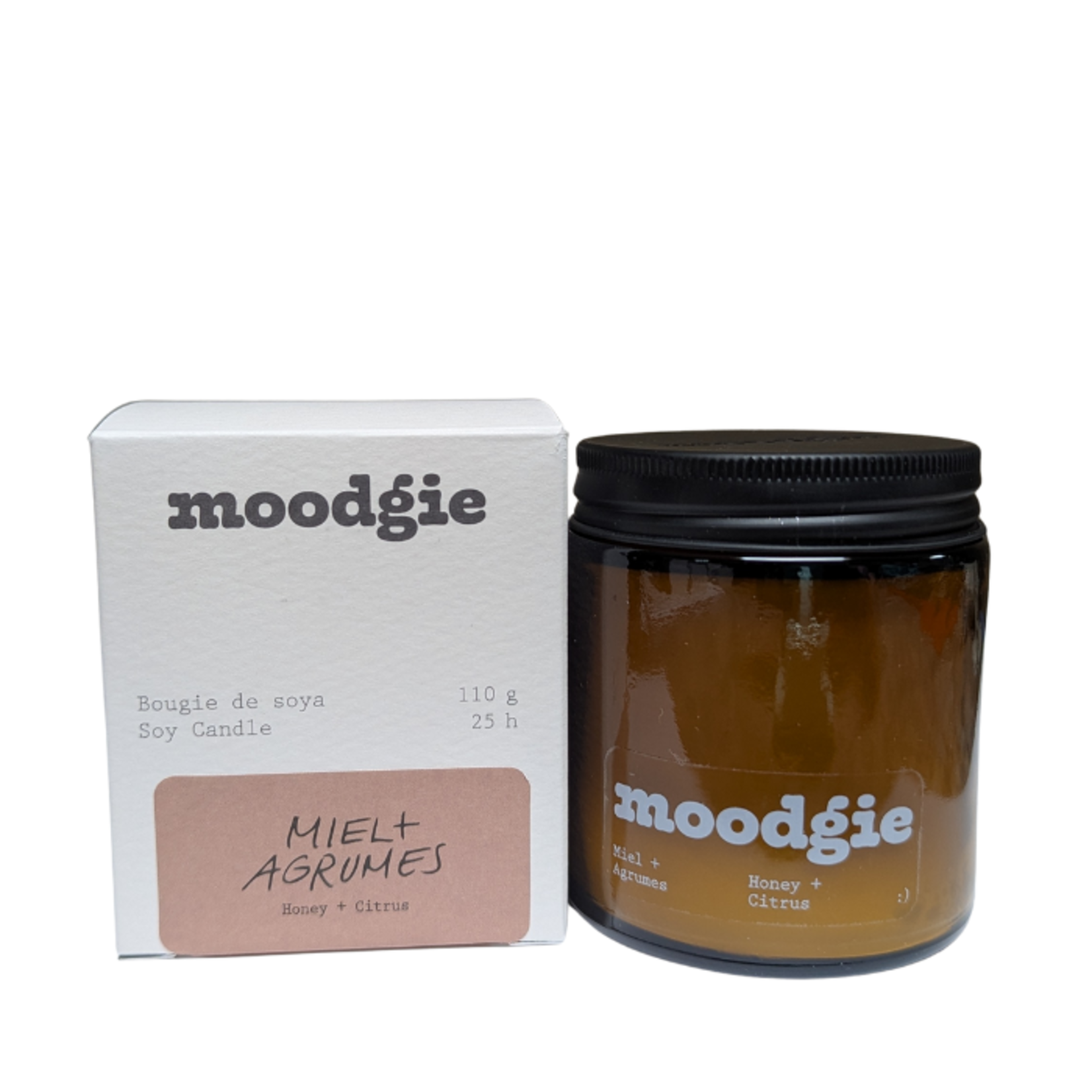 Moodgie Moodgie Soy Candle - Honey + Citrus
