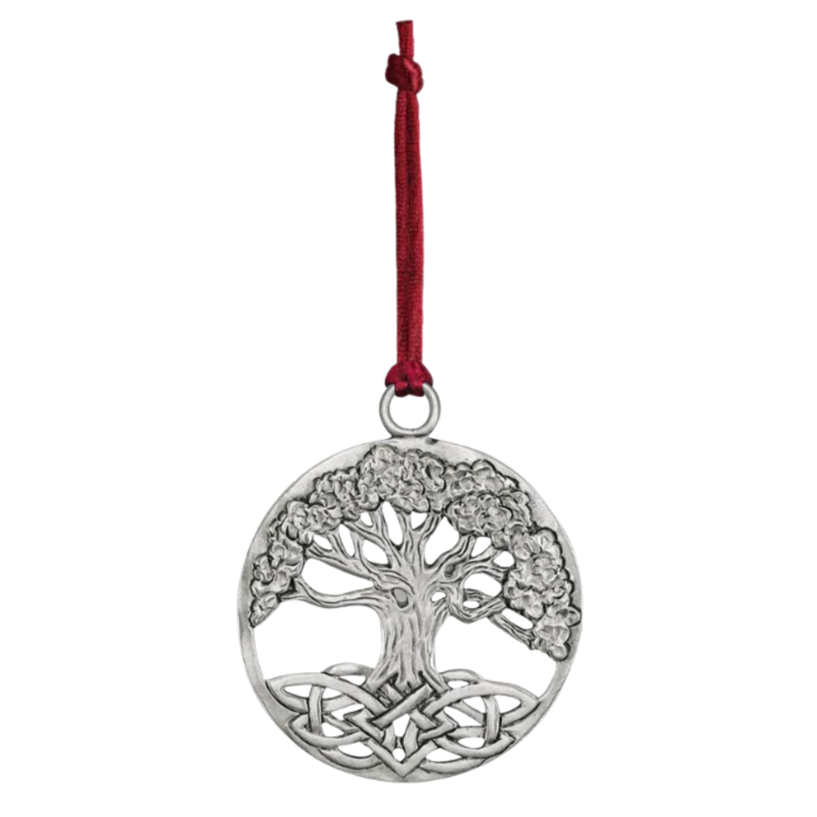 Seagull Pewter Satin Finish Tree of Life Ornament
