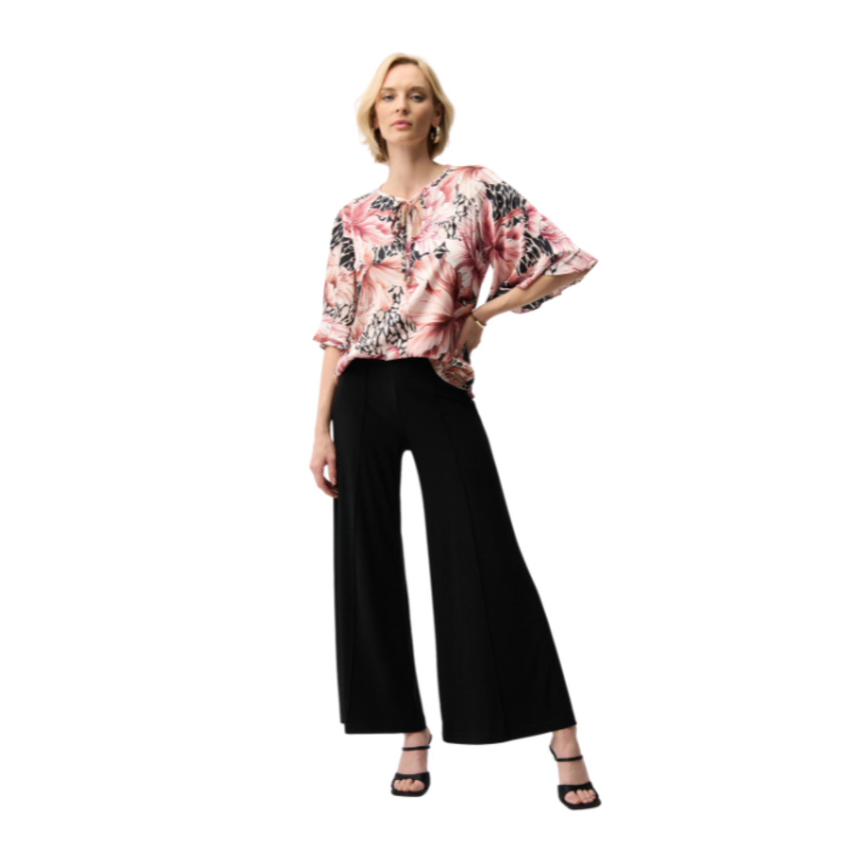 Joseph Ribkoff Joseph Ribkoff - Wide-Leg Pull-On Pants
