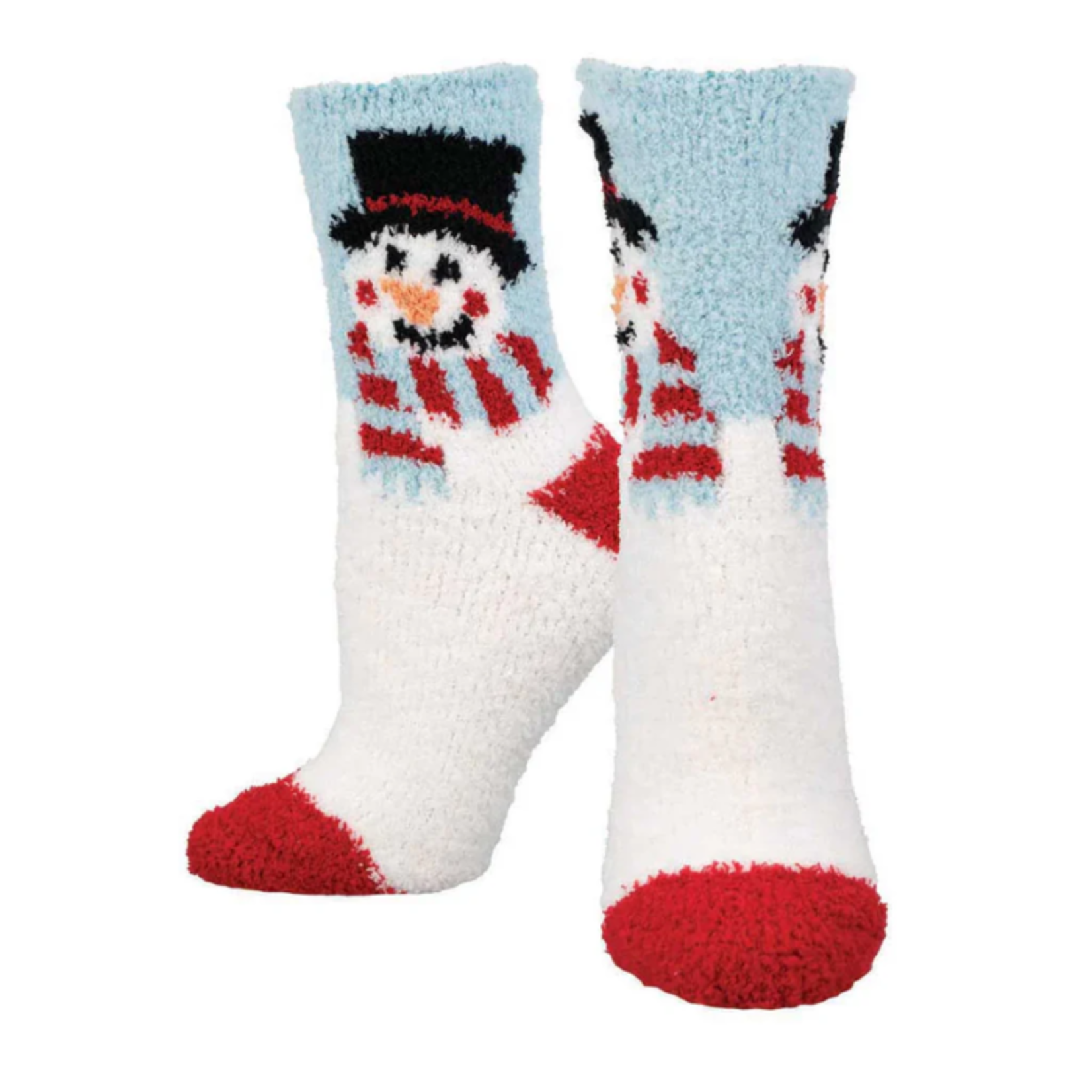 Socksmith Ladies Warm &  Cozy Sock - Snow Place Like Home – Blue – 9-11