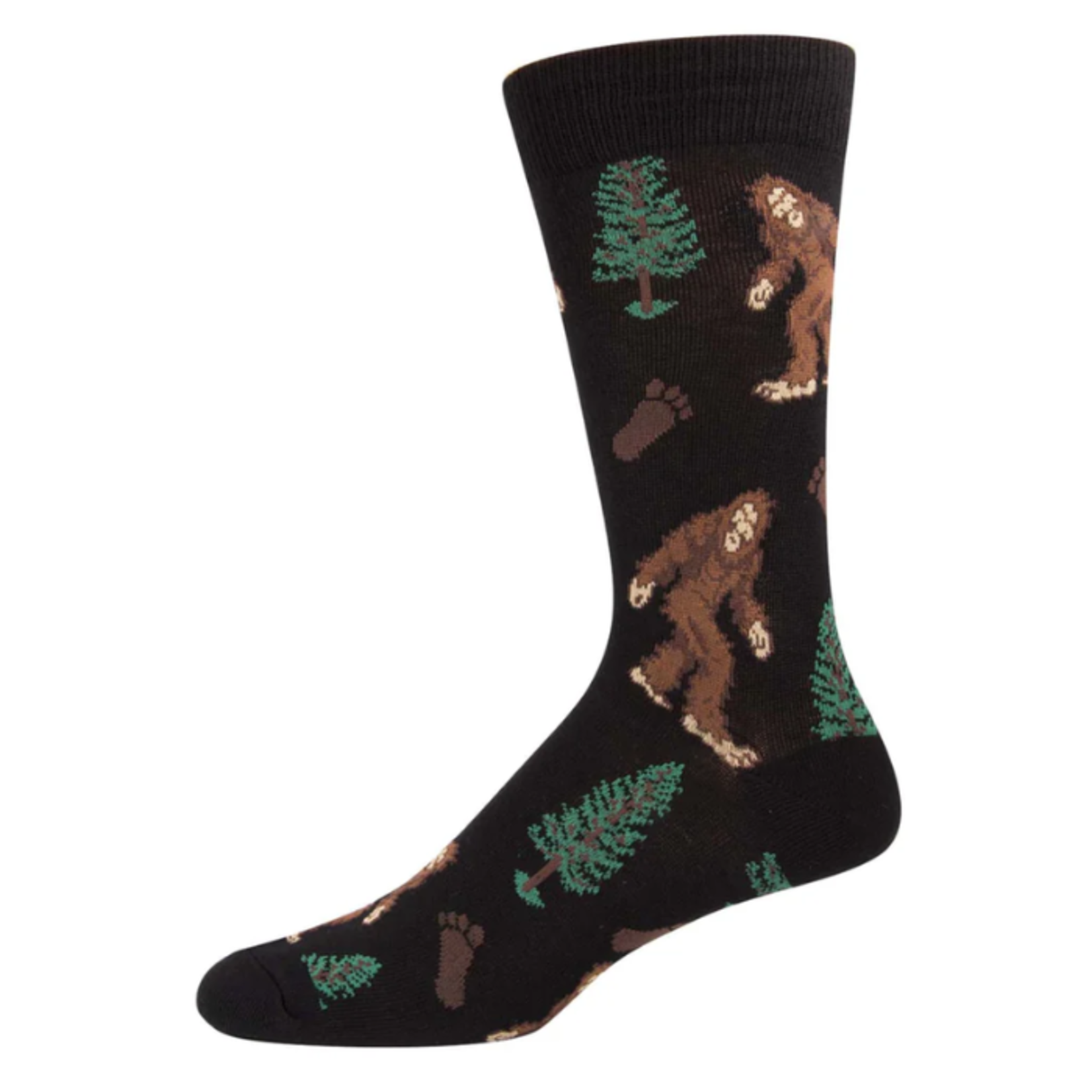 Socksmith Men's Socks - Bigfoot – Black