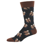 Socksmith Men's Socks - Significant Otter – Black