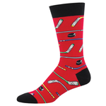 Socksmith Men's Socks - Power Play – Red