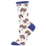 Socksmith Ladies Socks - Significant Otter – White