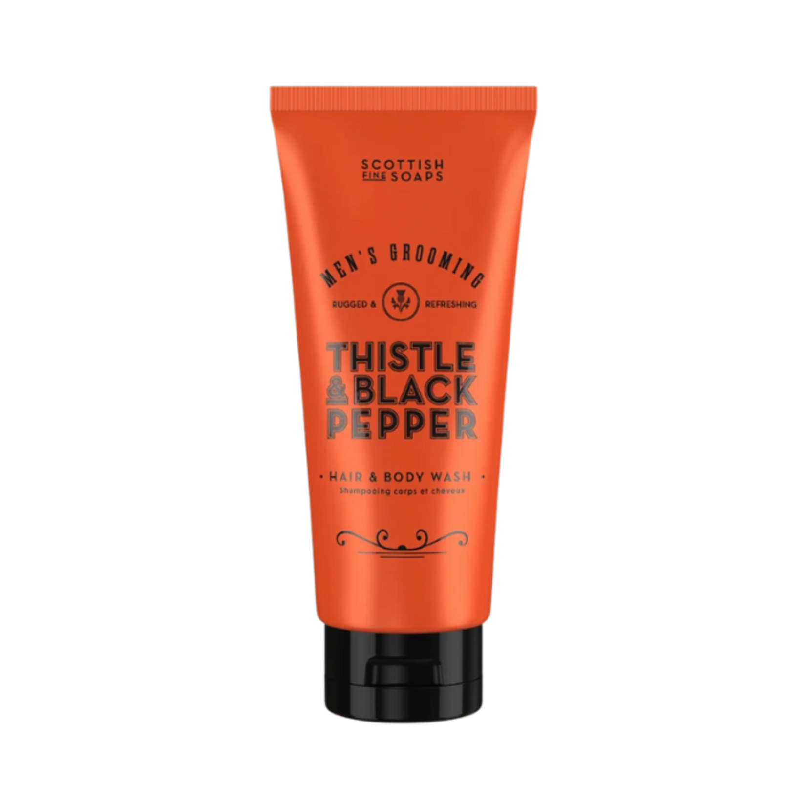 Scottish Fine Soaps Thistle & Black Pepper Hair & Body Wash 200ml