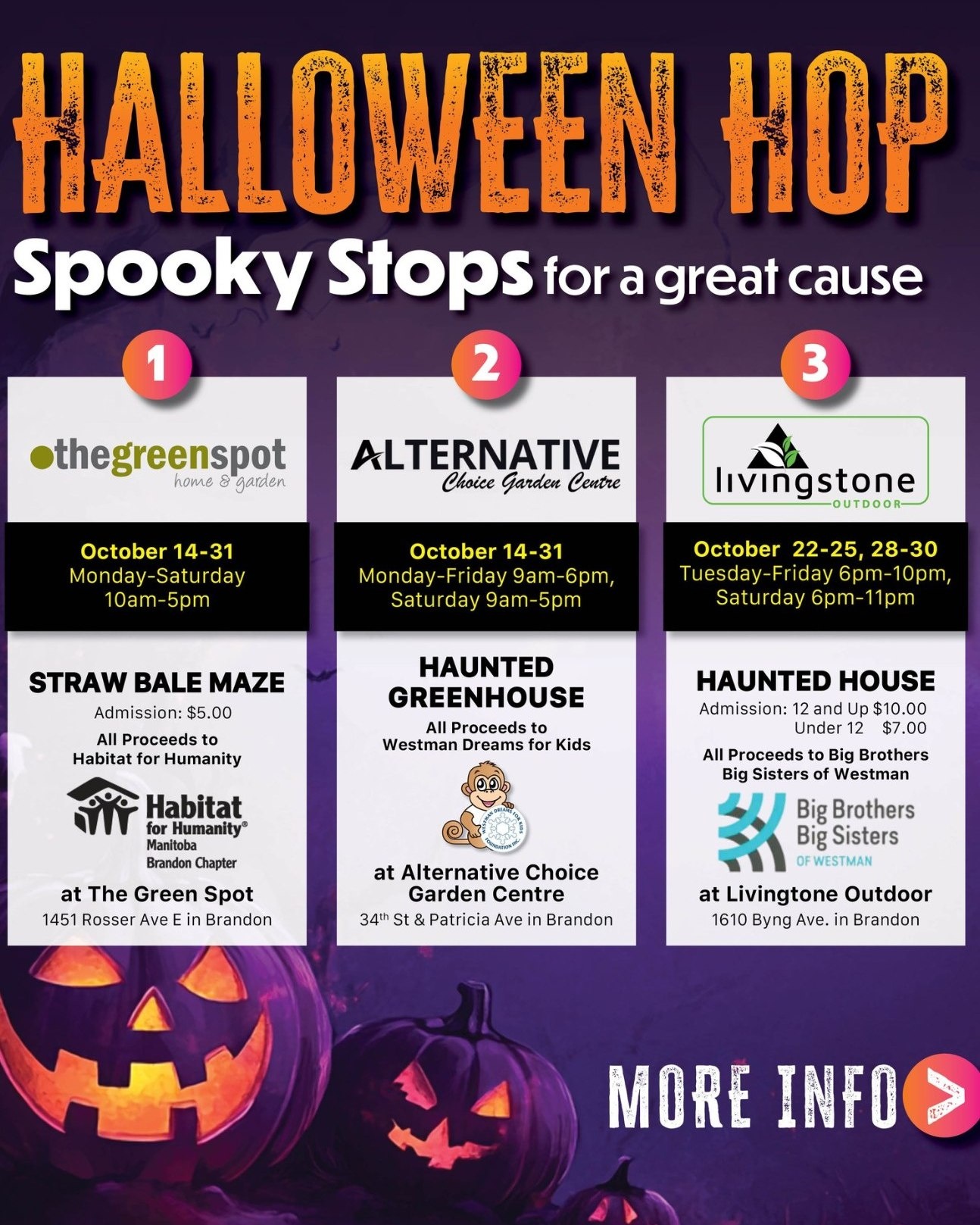 Halloween Hop poster page 1