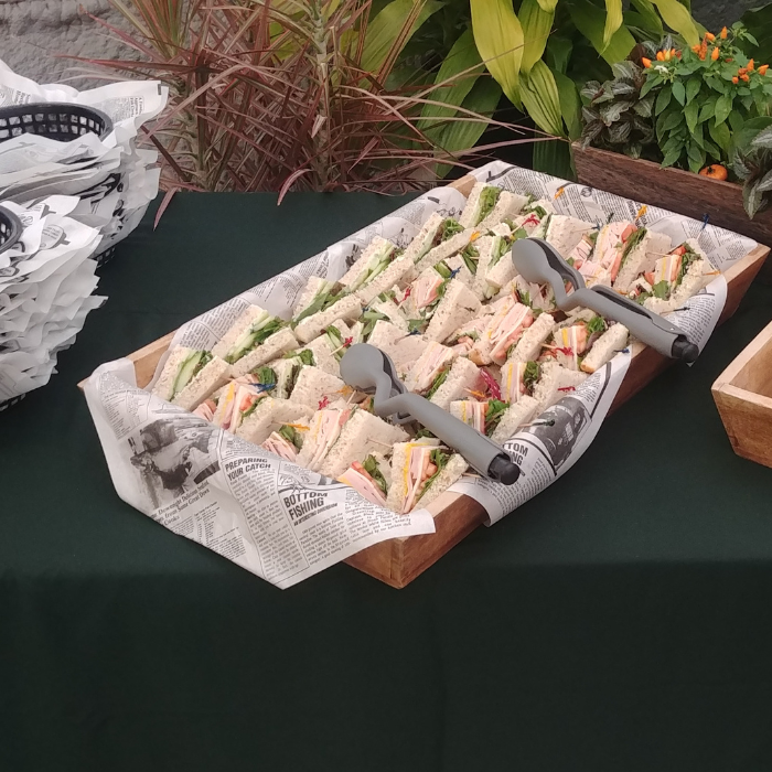 Appetizers and platters for events