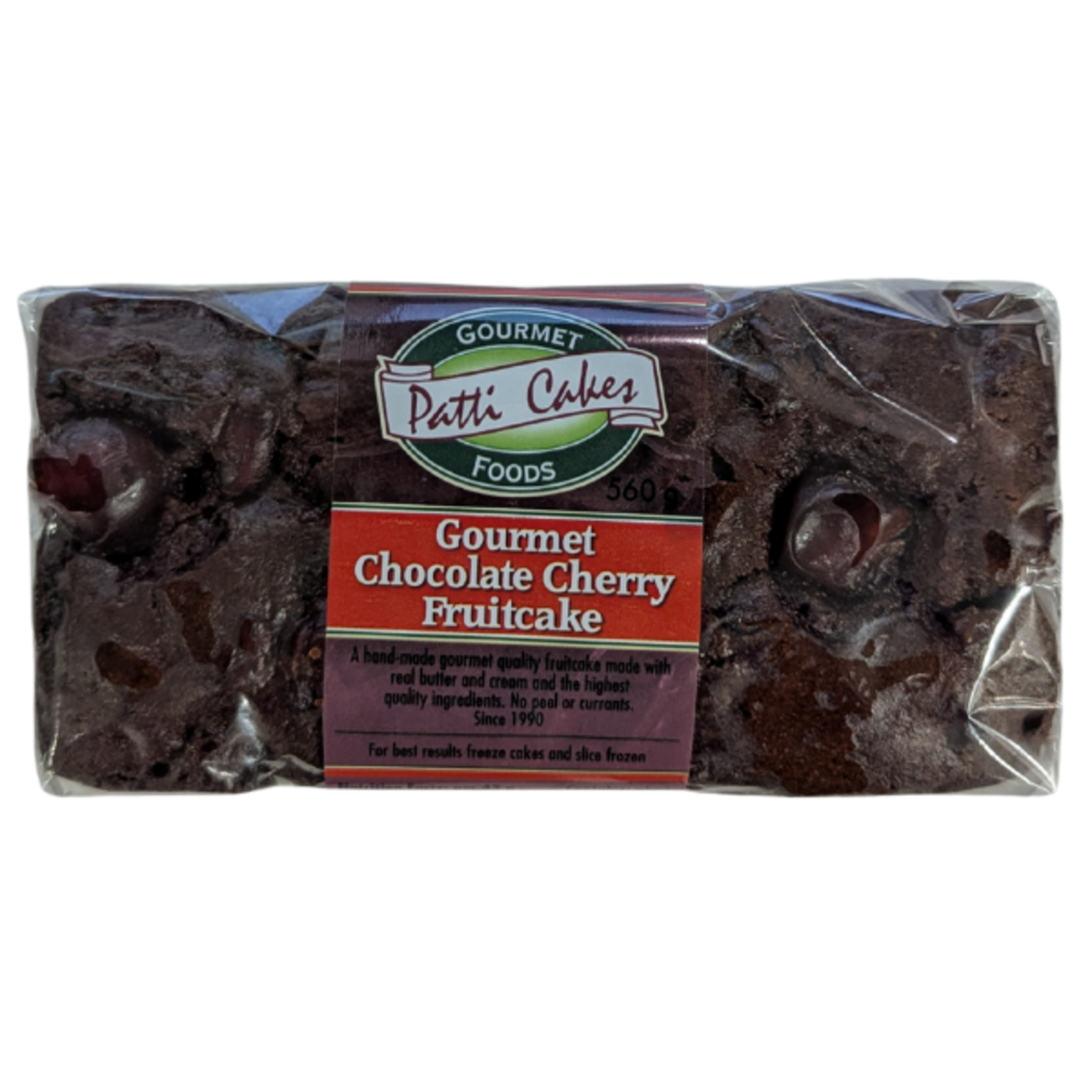 Patti Cakes Patti Cakes - Fruitcake -  Chocolate Cherry 580g