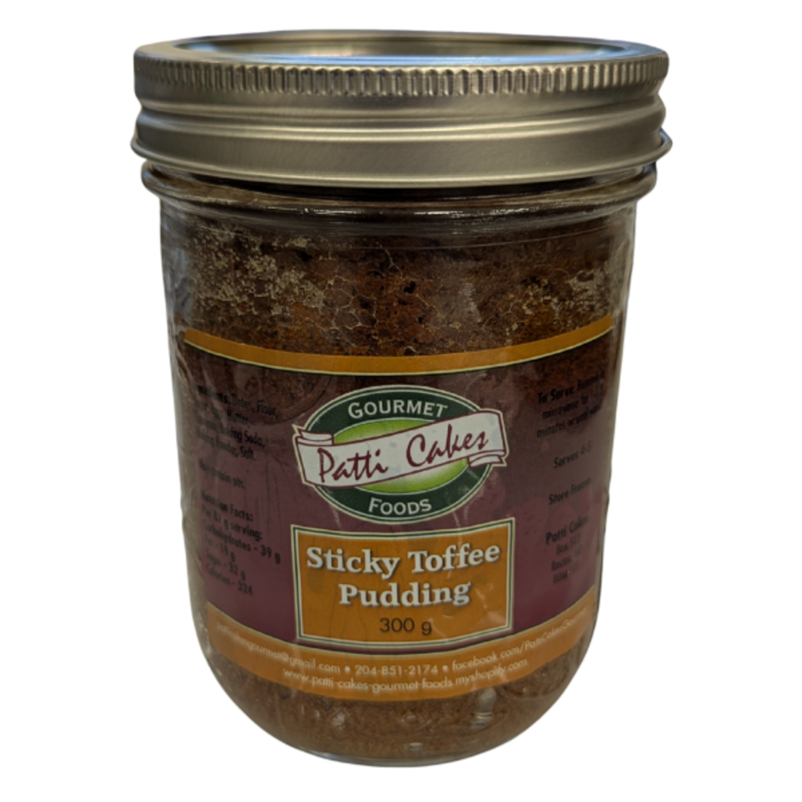 Patti Cakes Patti Cakes - Pudding -  Sticky Toffee 300g