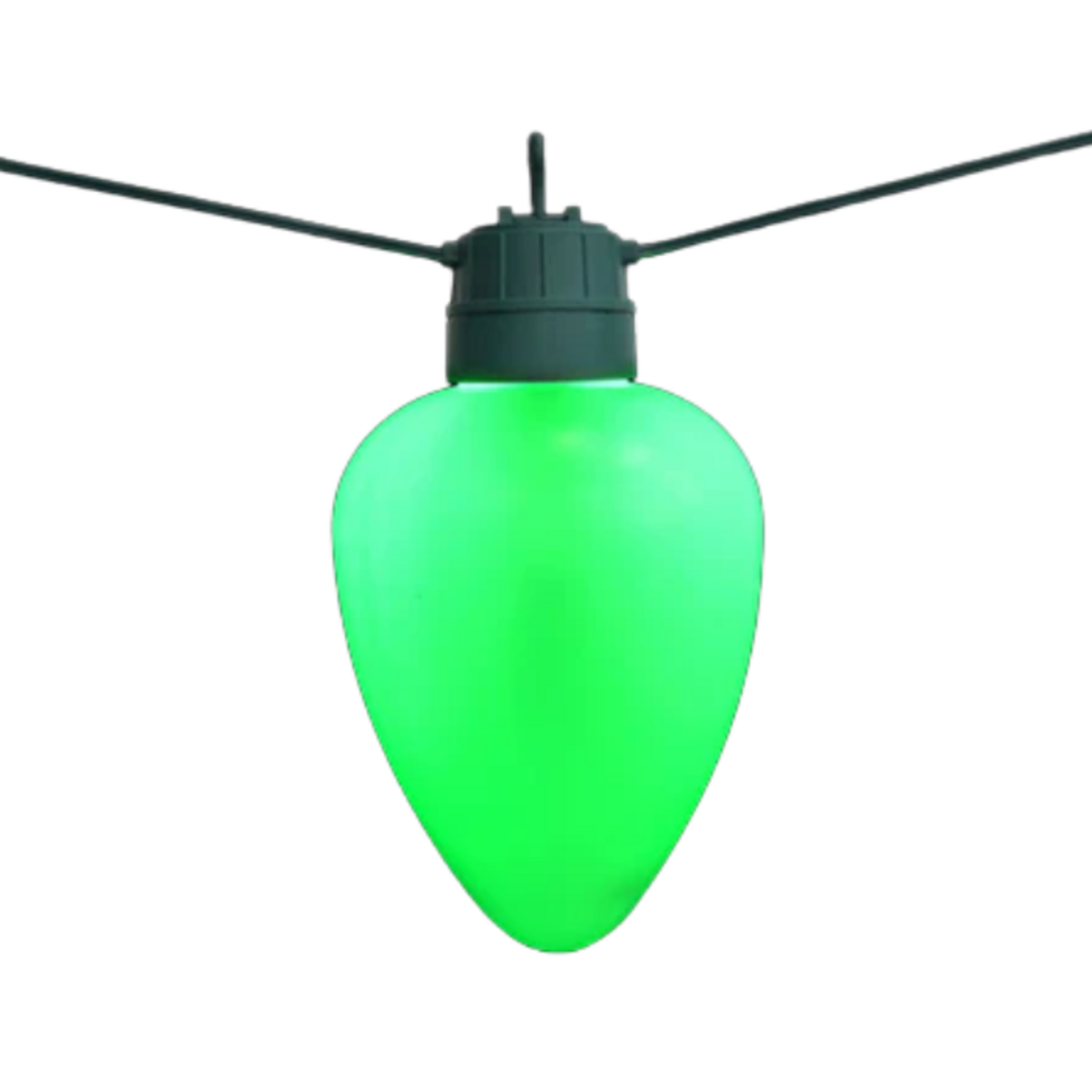 Jumbo LED Christmas Bulb Green