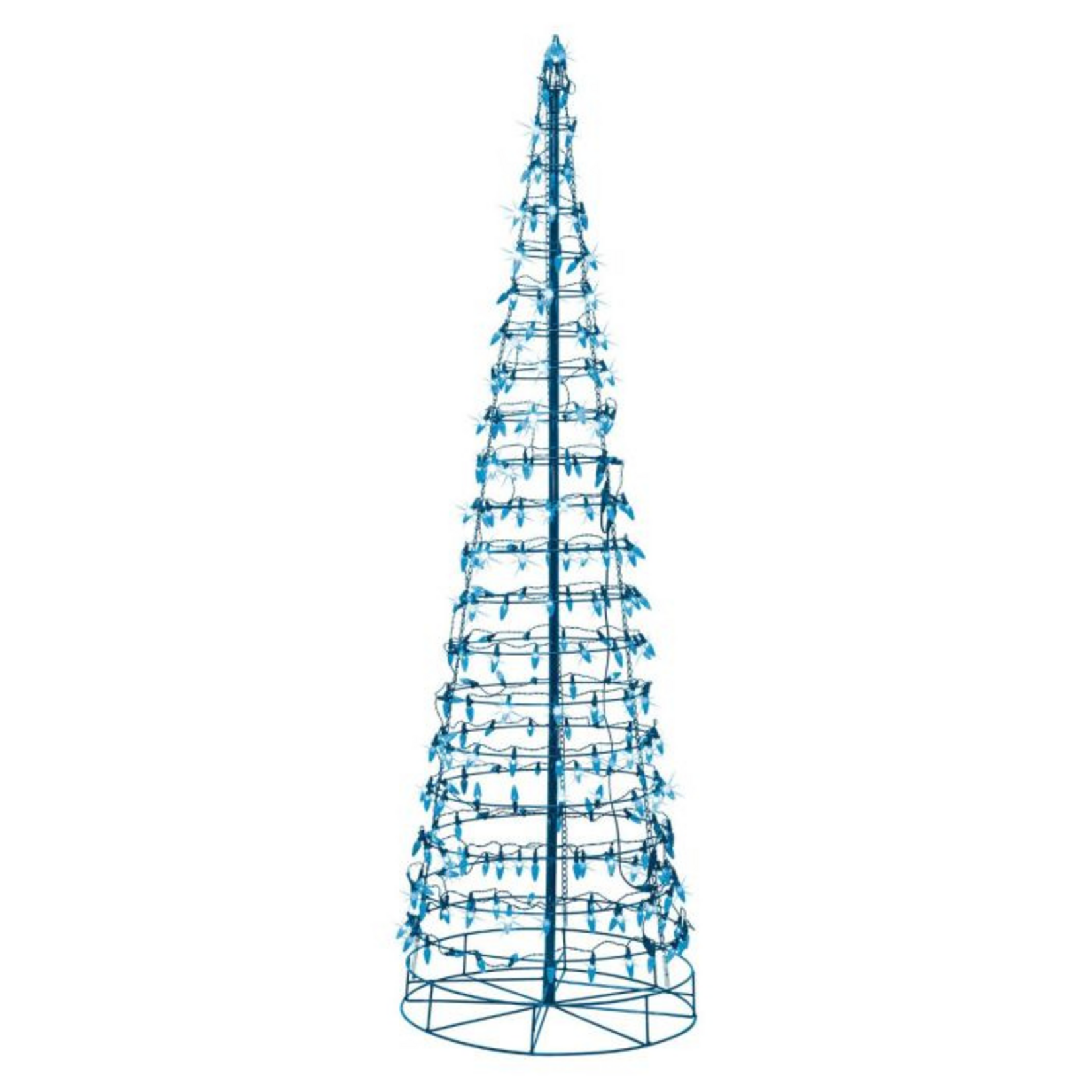 6' LED Cone Tree - 240 Blue LED