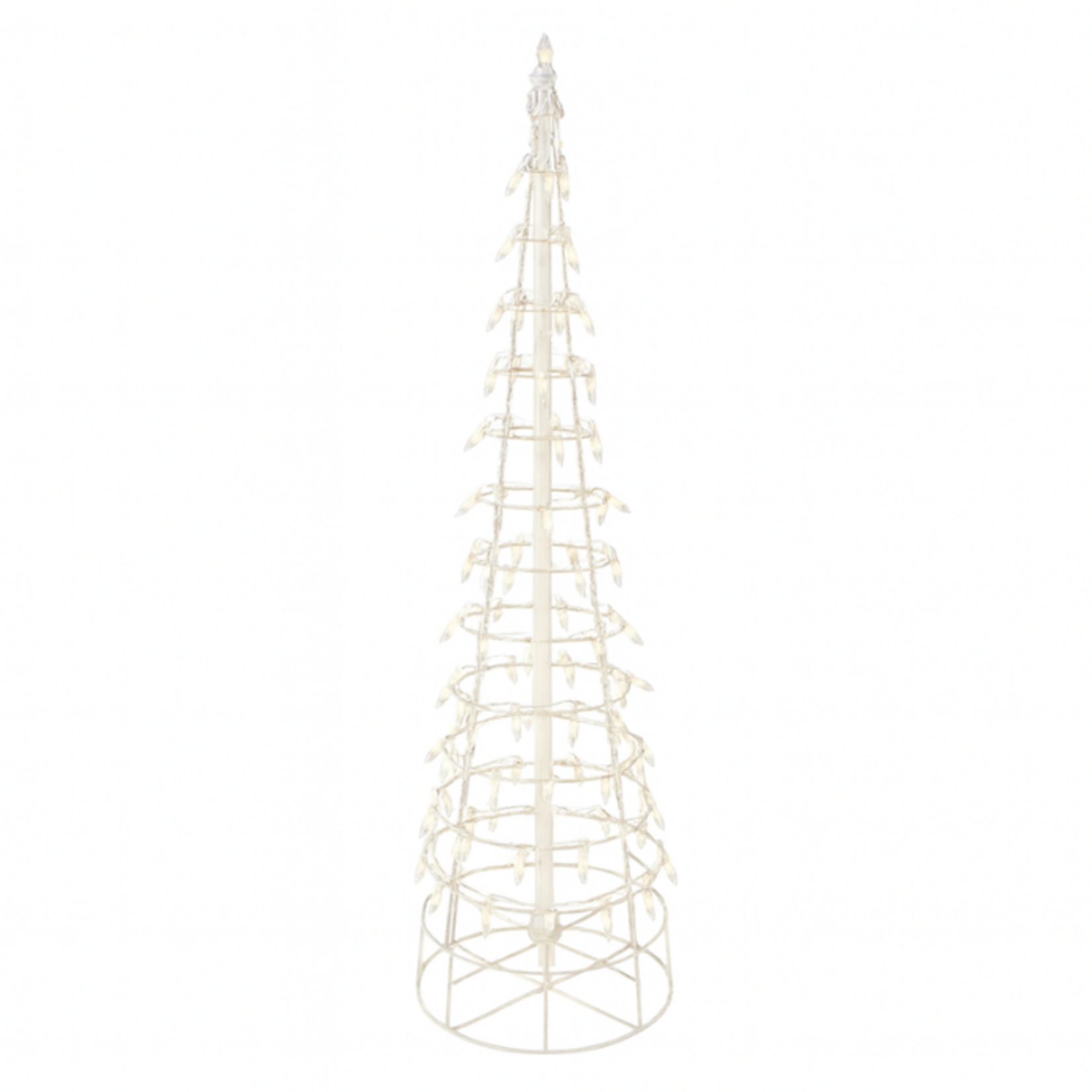 4' LED Cone Tree - 120 White LED