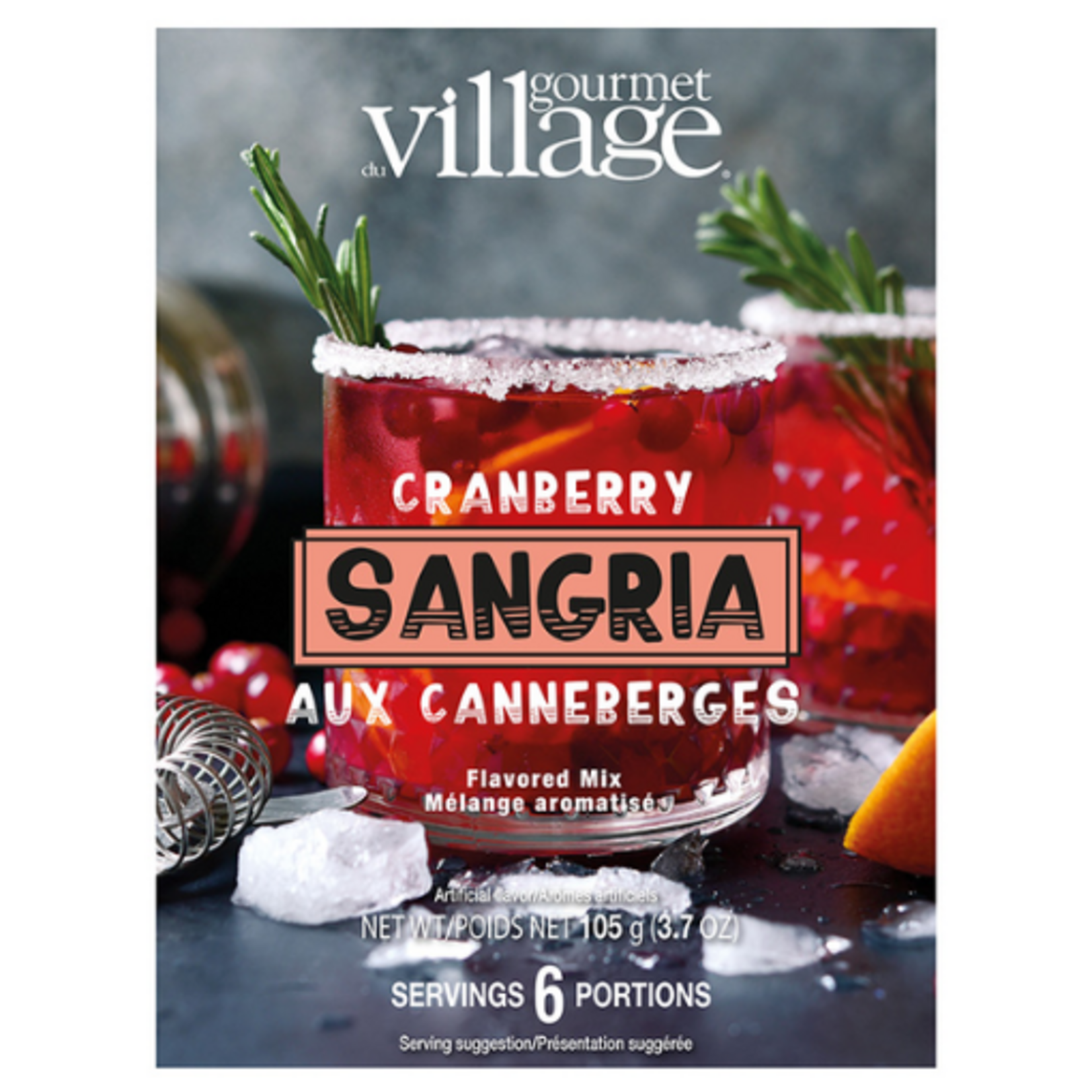Gourmet du Village Gourmet du Village - Flavoured Drink Mix -  Cranberry Sangria