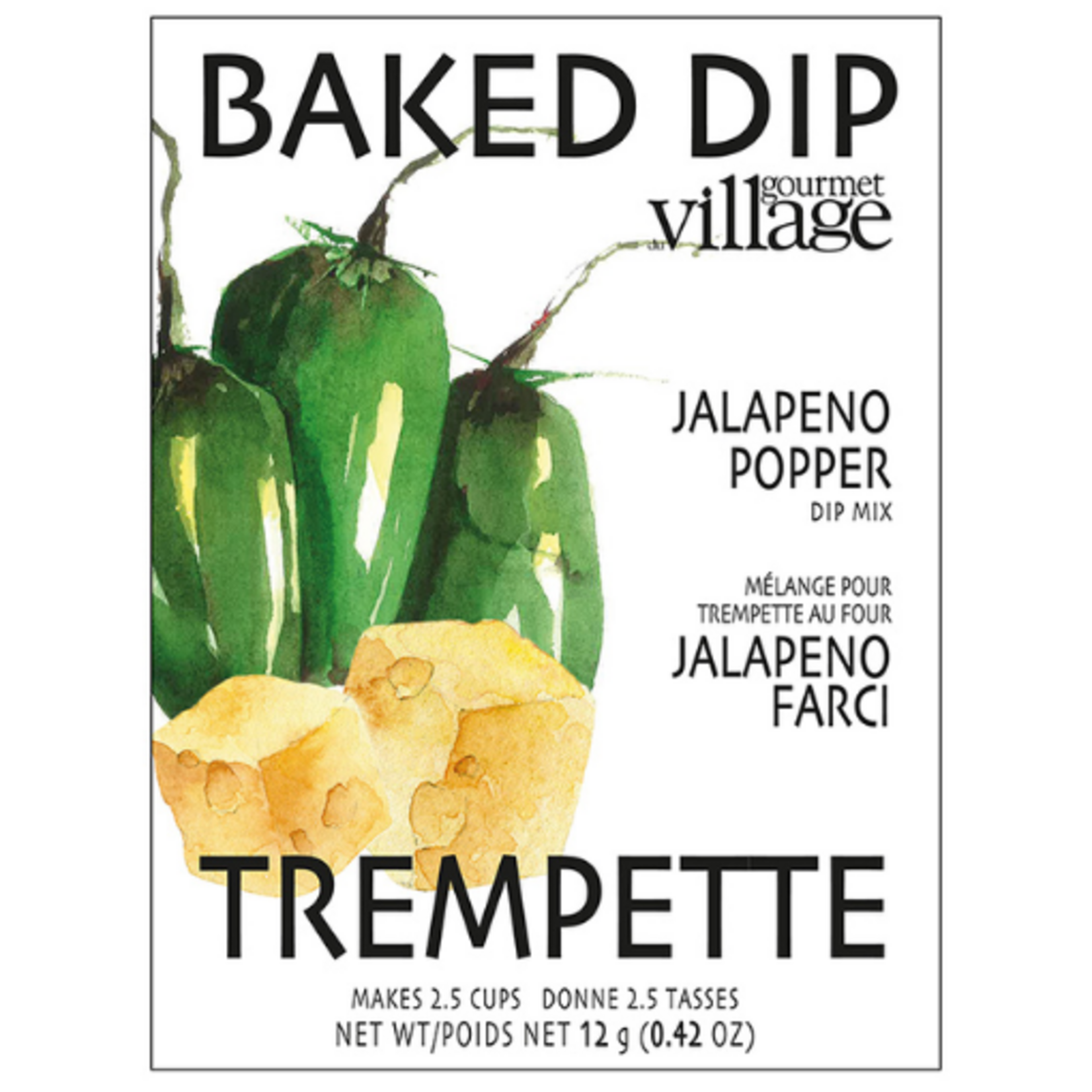 Gourmet du Village Gourmet Du Village - Dip Mix - Baked - Jalapeno Popper Dip