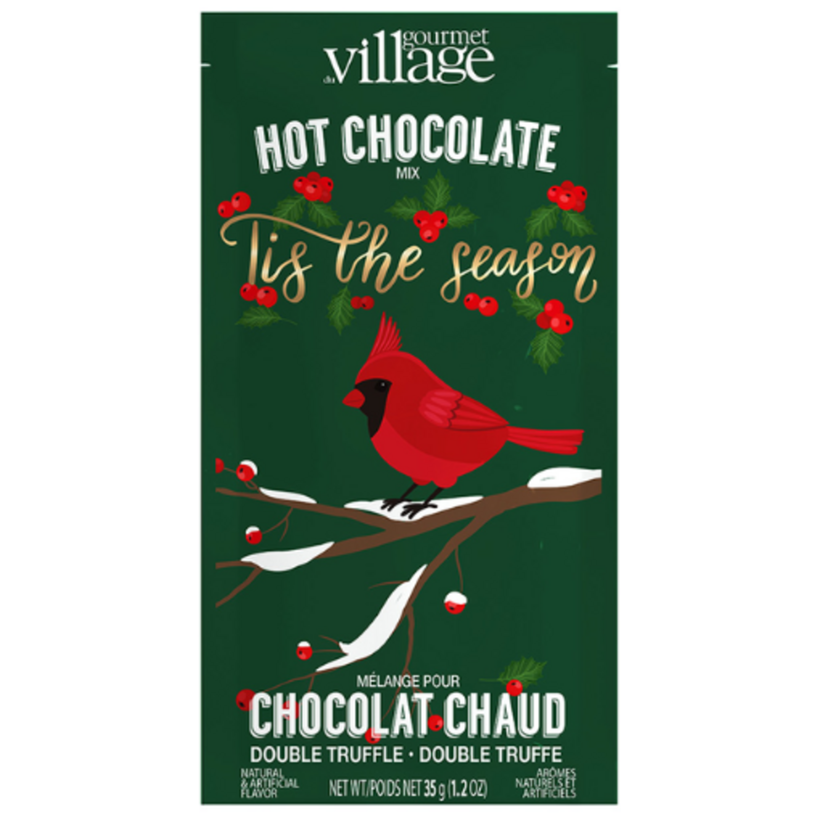 Gourmet du Village Gourmet du Village - Hot Chocolate Mix -  "Holly Berry Cardinal" Hot Chocolate