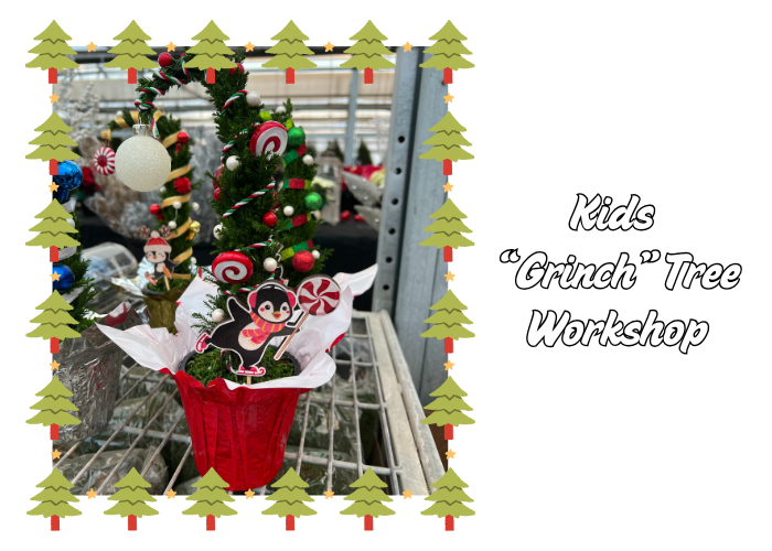 Kids Grinch Tree Workshop
