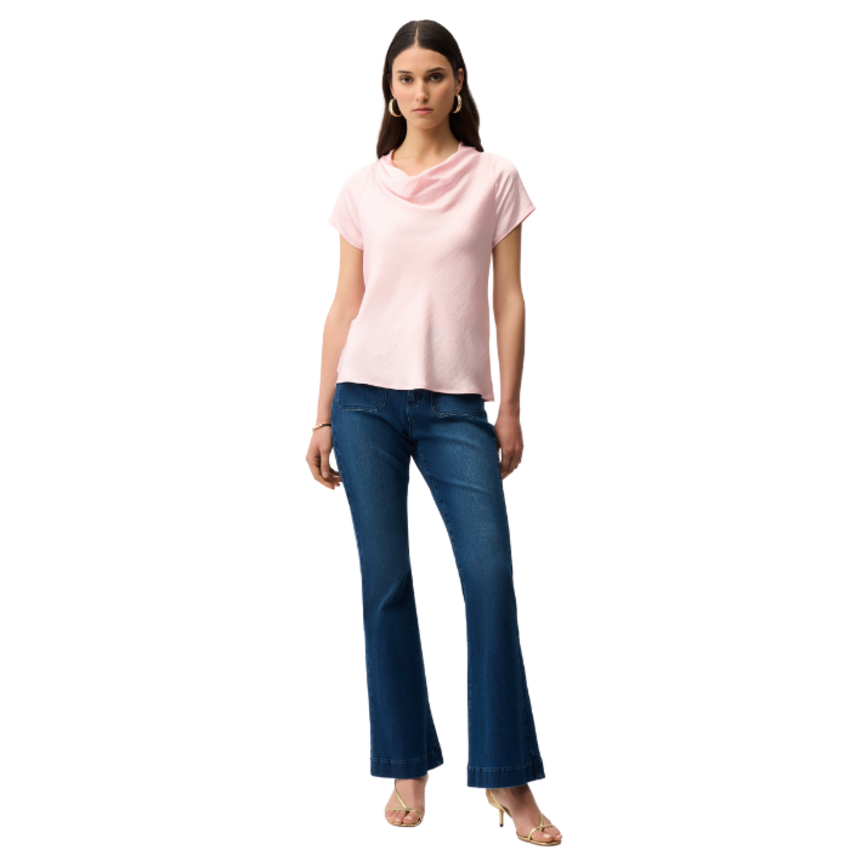 Joseph Ribkoff Joseph Ribkoff - Cowl Neck Cap Sleeve Top