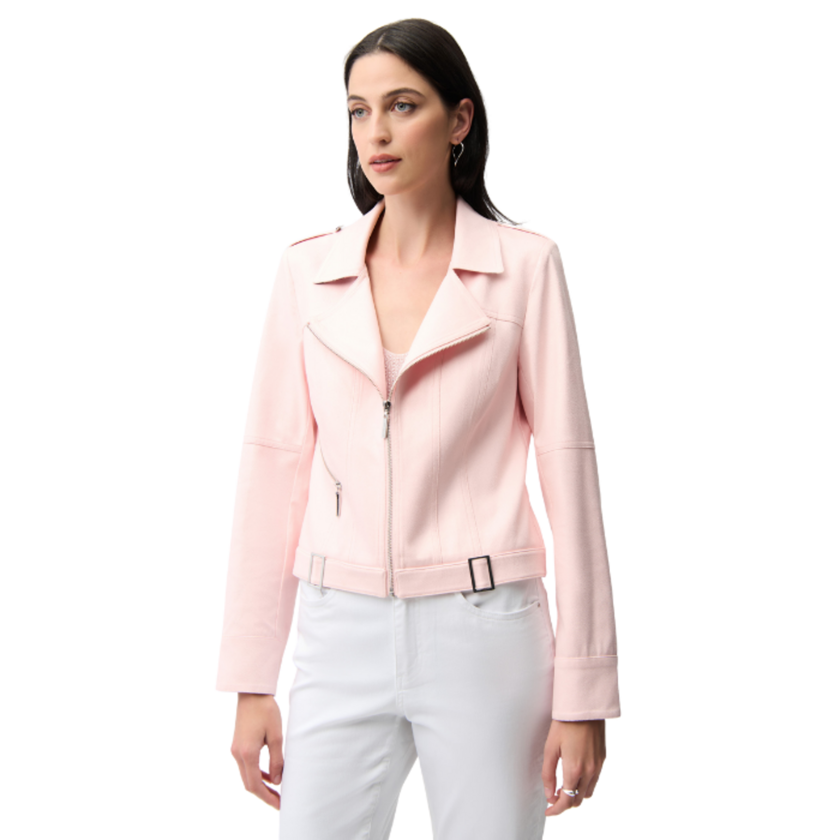 Joseph Ribkoff Joseph Ribkoff - Pastel Moto Zip Jacket
