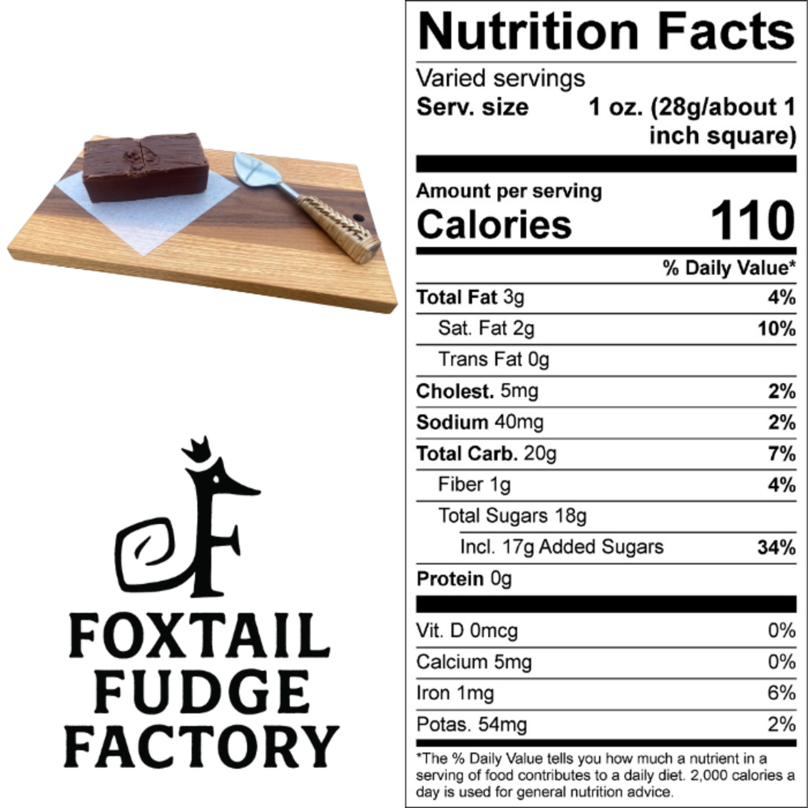 Foxtail Fudge Factory Foxtail Fudge Factory - Chocolate Fudge