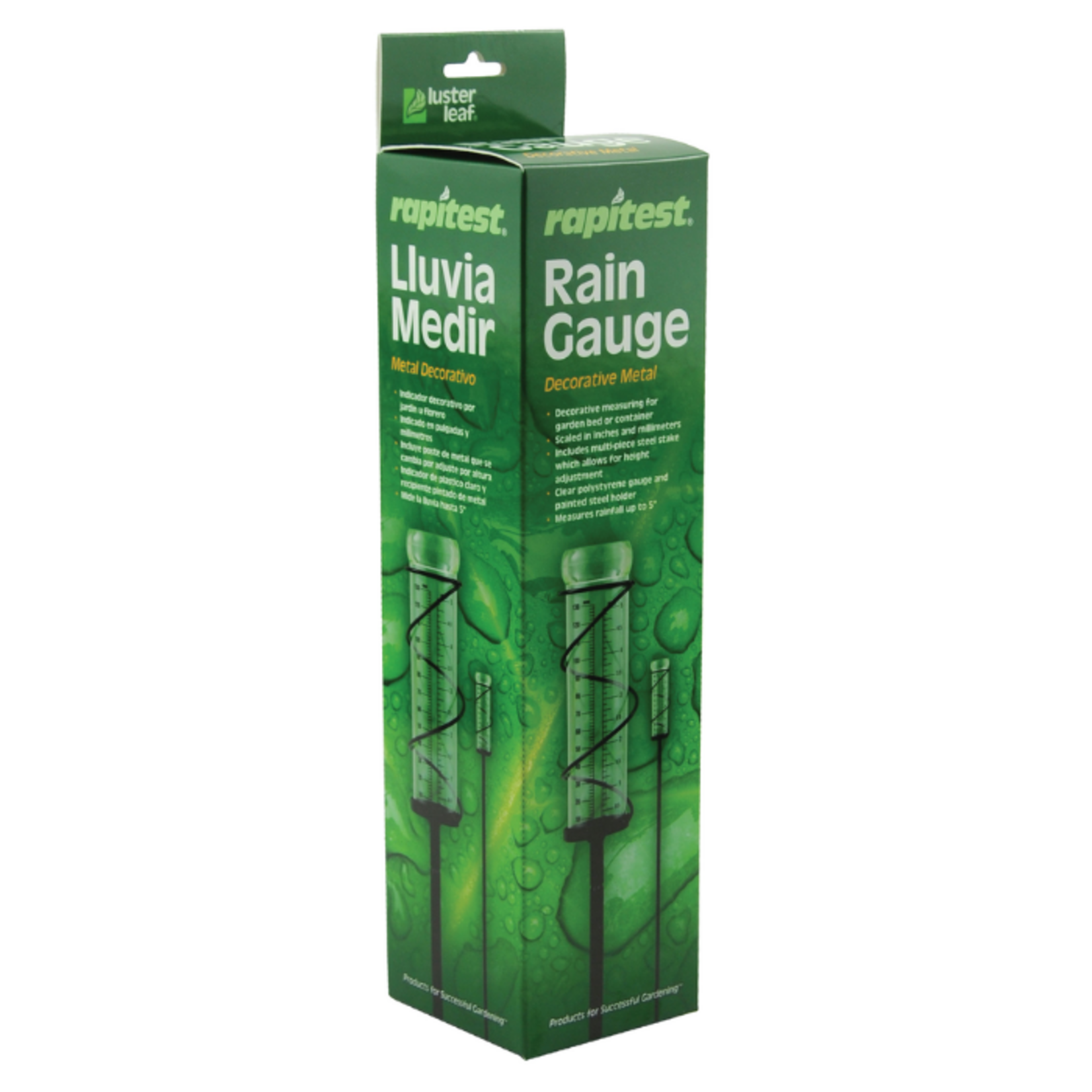 Decorative Metal Rain Gauge