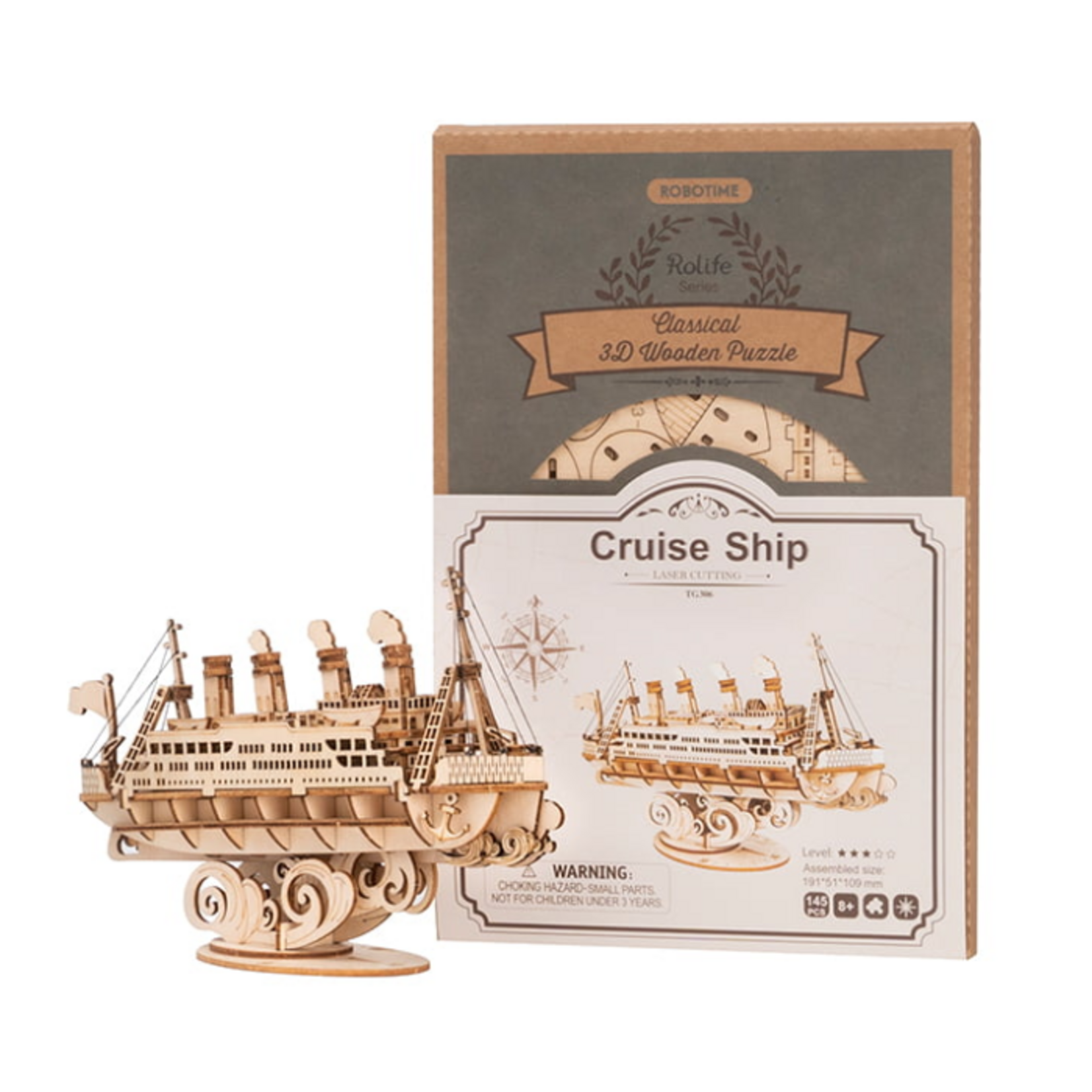 Rolife 3D Wooden Puzzle - Cruise Ship