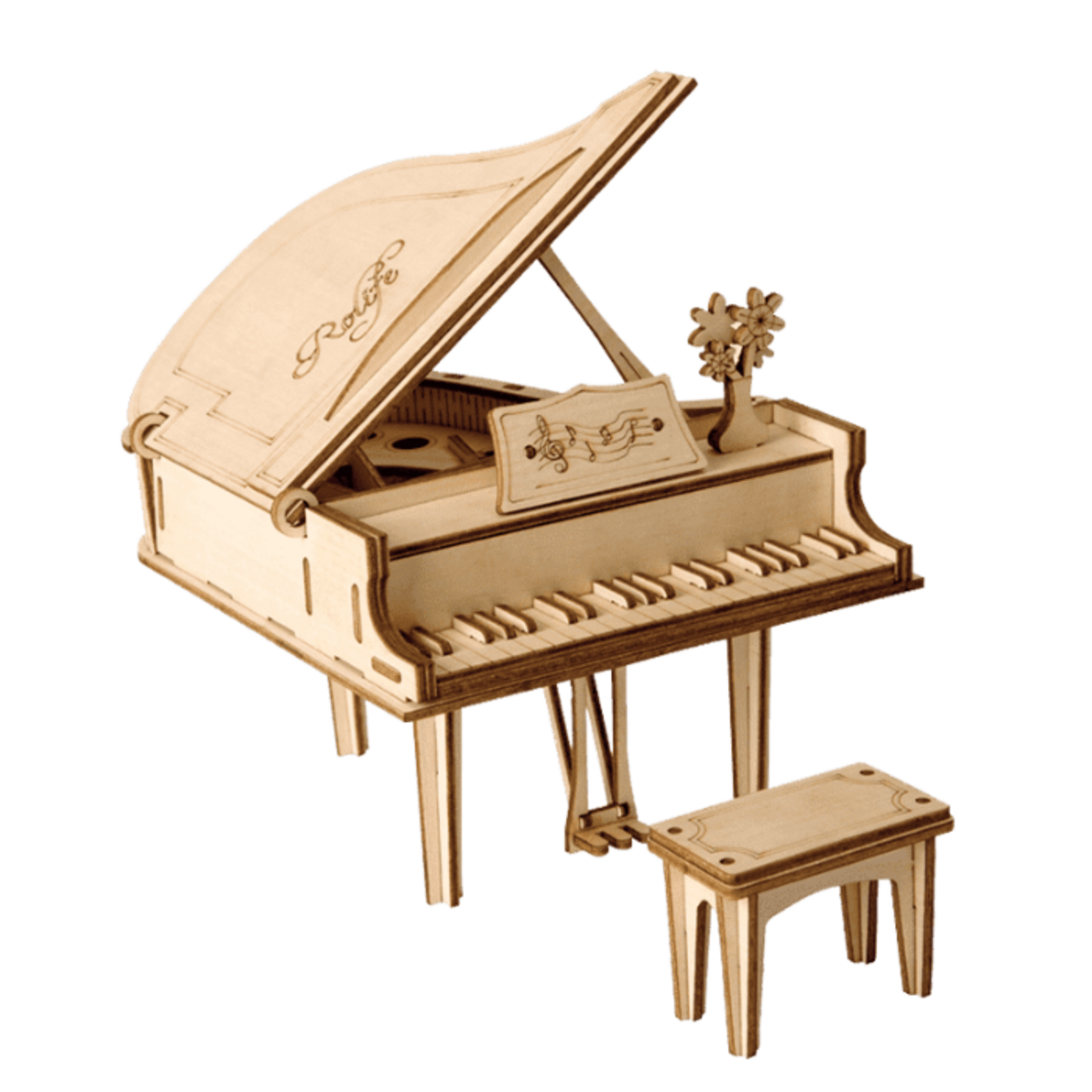 Rolife 3D Wooden Puzzle - Grand Piano