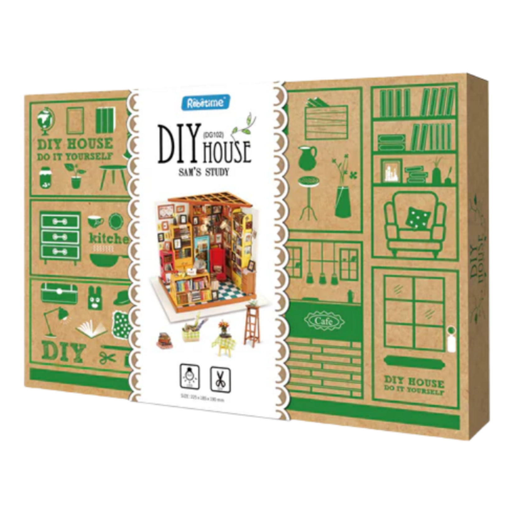 Rolife DIY House - Sam's Study Room