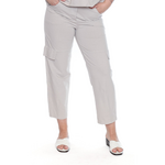 Sorella Cotton Pants w/ Elastic Waist and Pockets