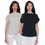 Sorella Cotton Tee w/ Cap Sleeve