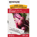 Beet Detroit Dark Red Seed Tape