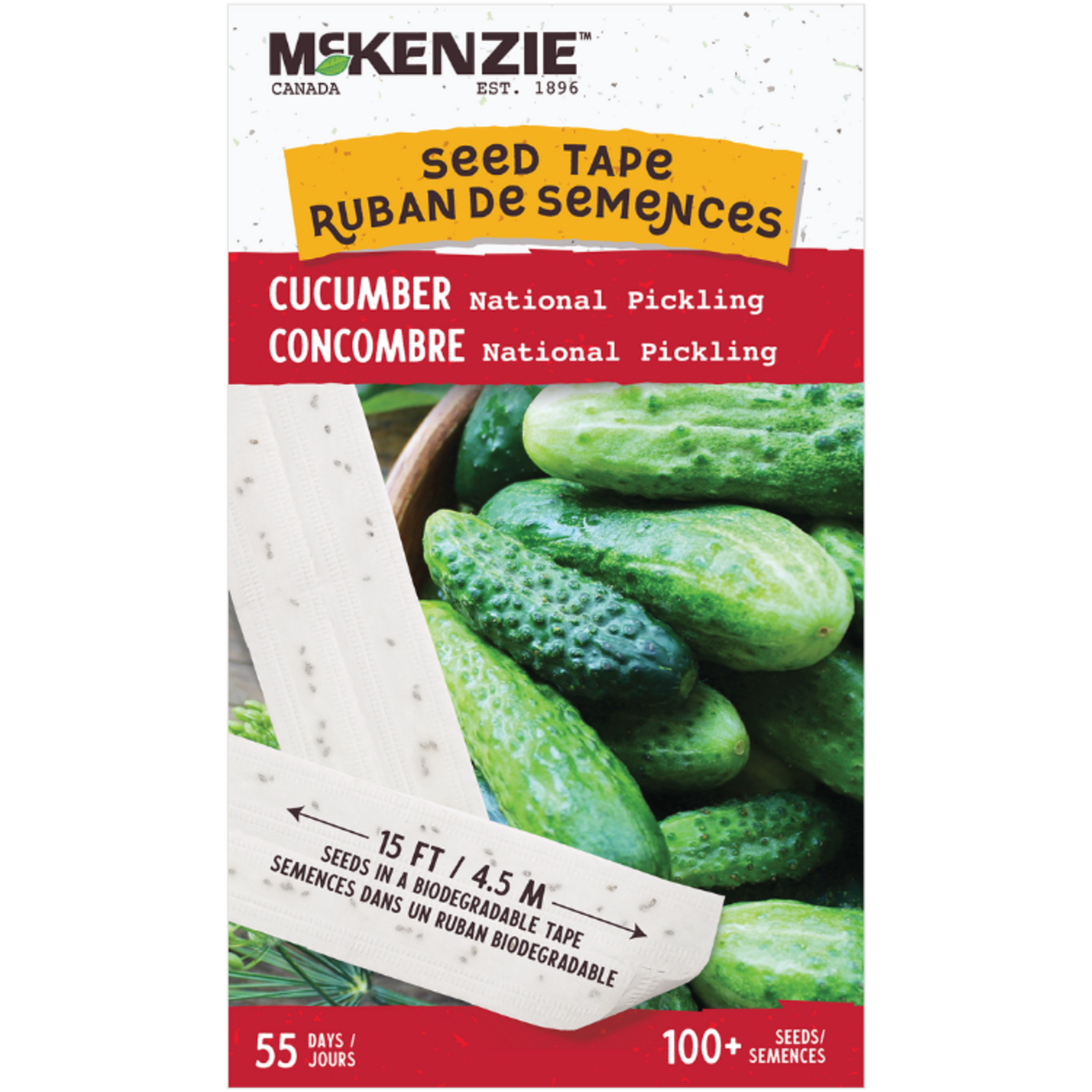 MK 4.99 ST Cucumber National Pickling Seed Tape