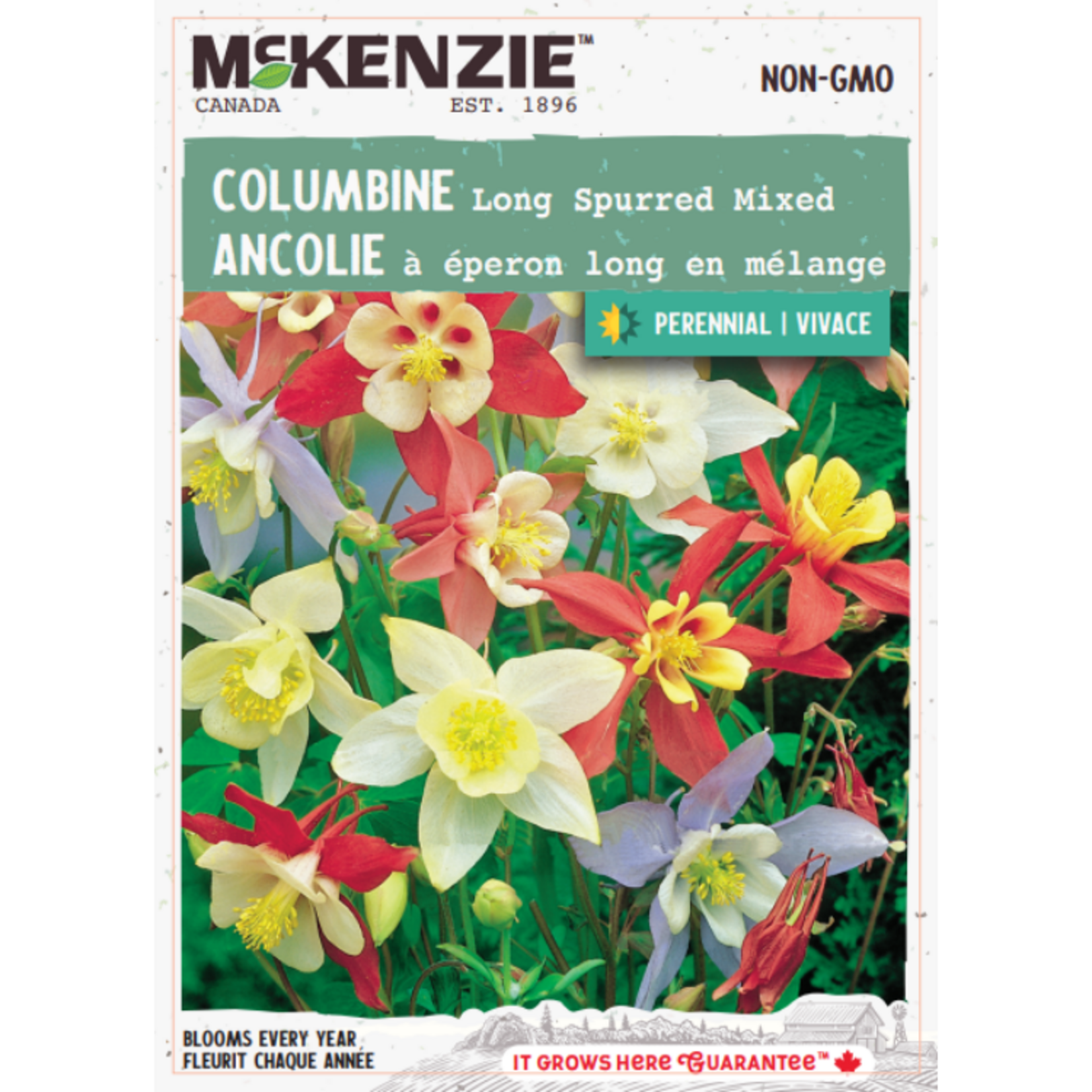 MK 2.49 F Columbine Long Spurred Mix
