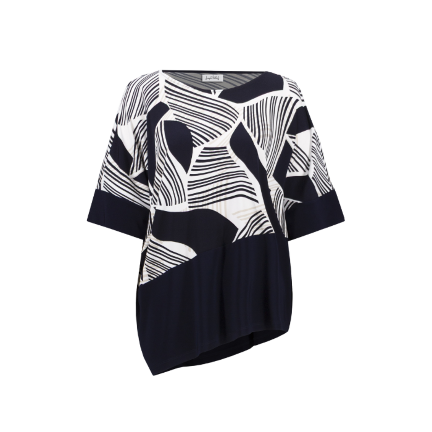 Joseph Ribkoff Joseph Ribkoff - Abstract Print Boxy Tunic