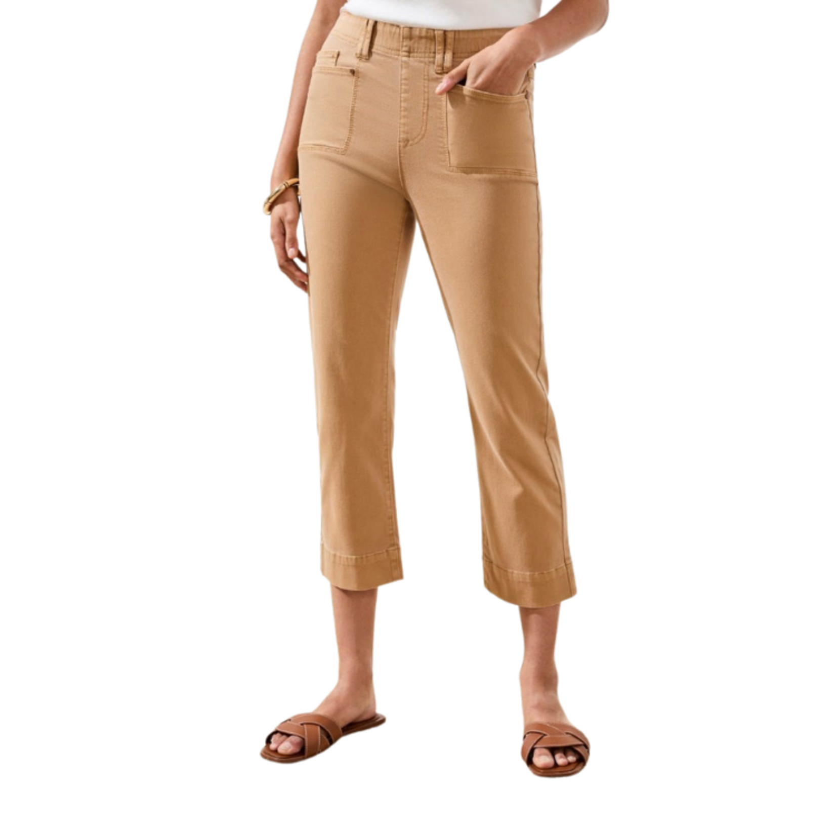 Tribal Tribal - Comfort Stretch Pull-On Kick Flare Capris