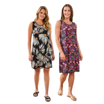 Tribal Reversible A-Line Dress w/ Pockets