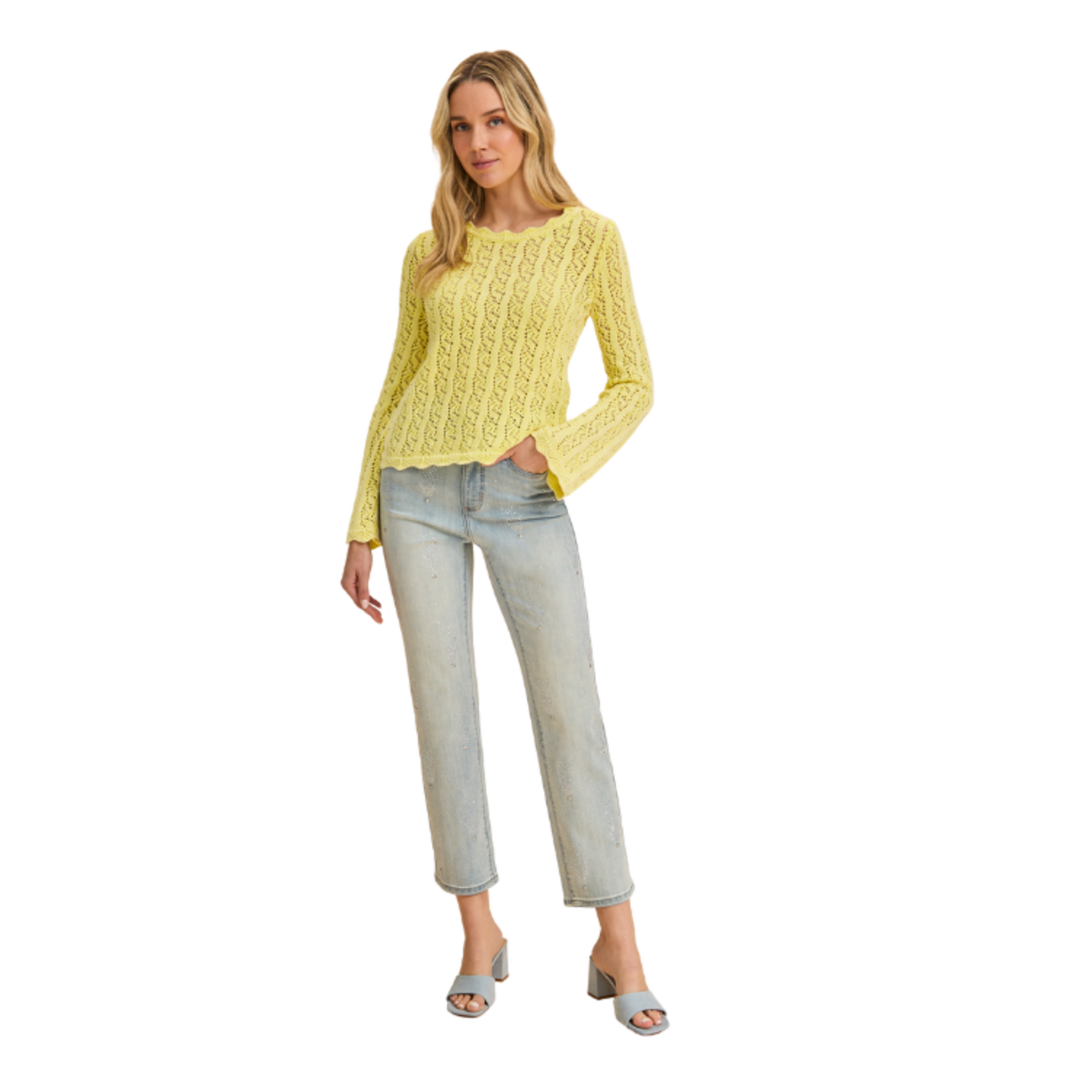 French Dressing Jeans French Dressing - Long Sleeve Garment Dye Sweater