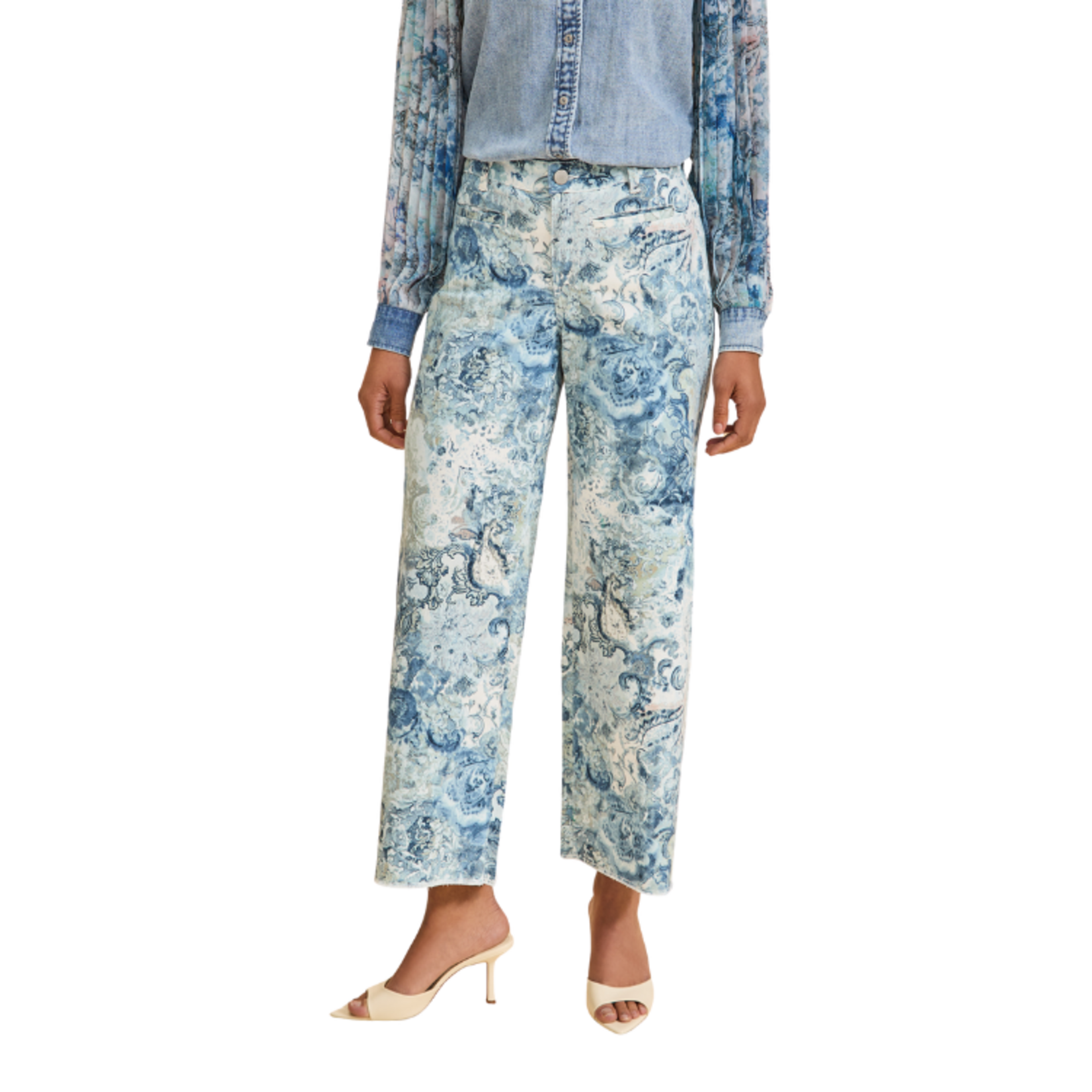 French Dressing French Dressing - Olivia Wide Ankle Denim