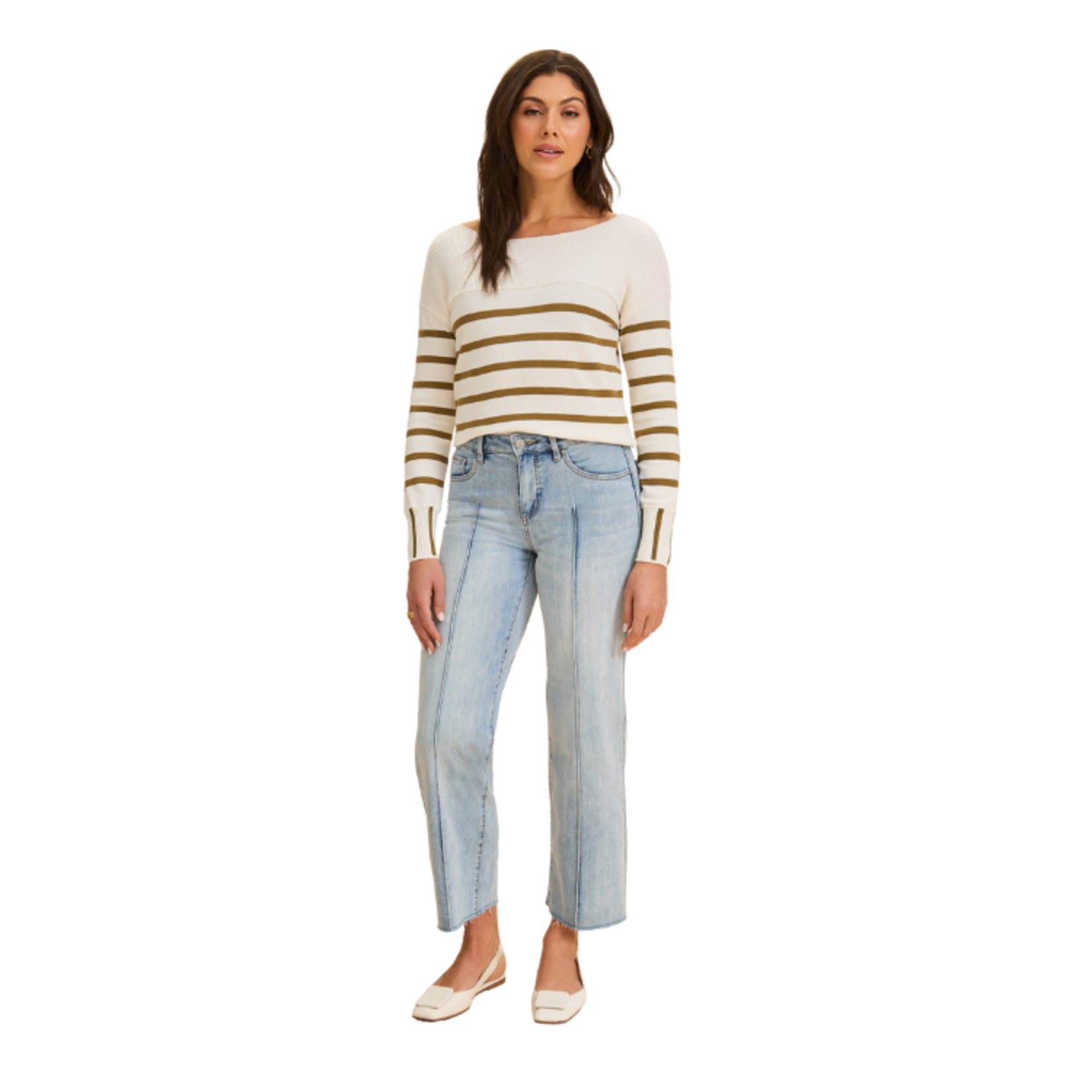 French Dressing French Dressing - Olivia Wide Ankle Denim