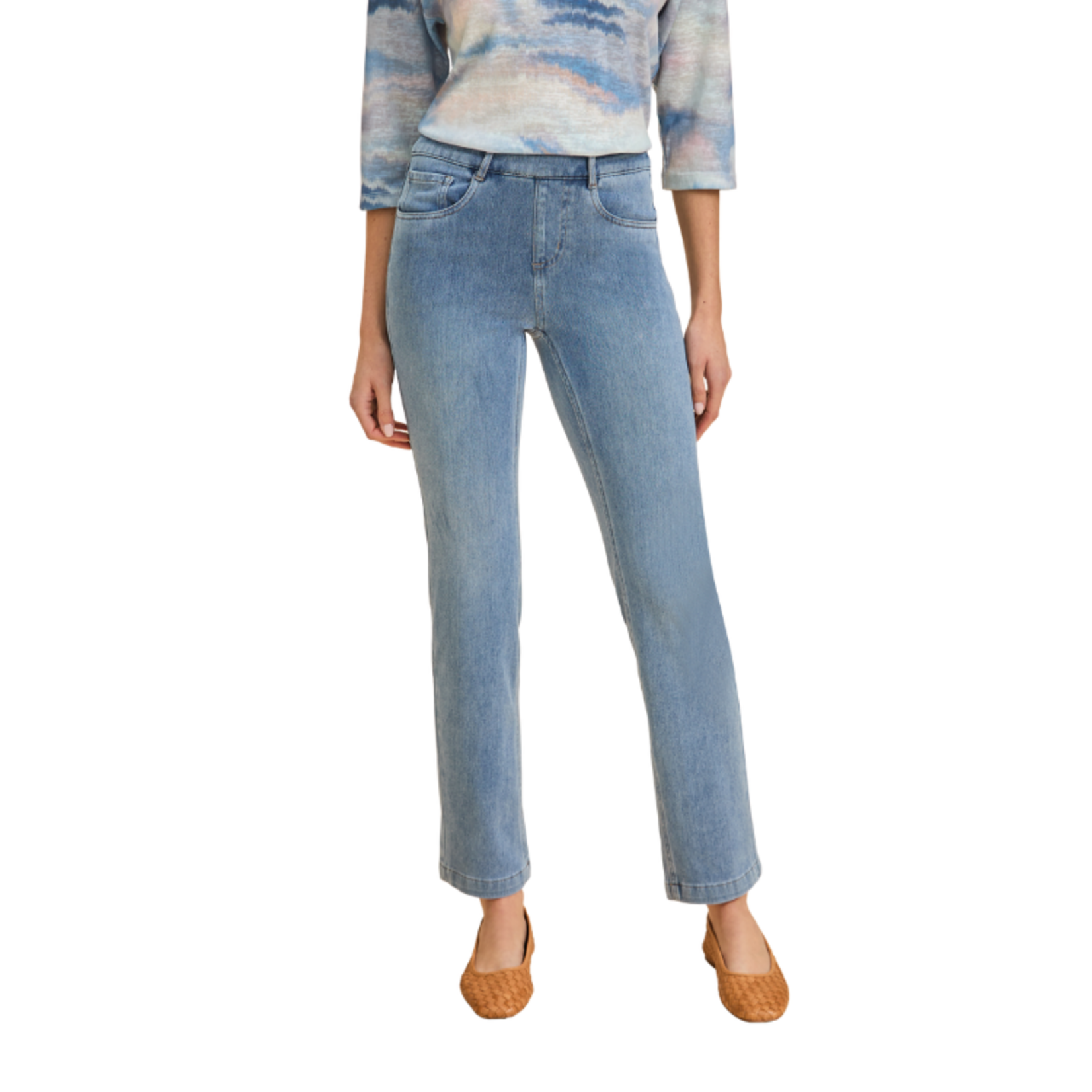 French Dressing French Dressing - Pull-On Straight Leg Denim