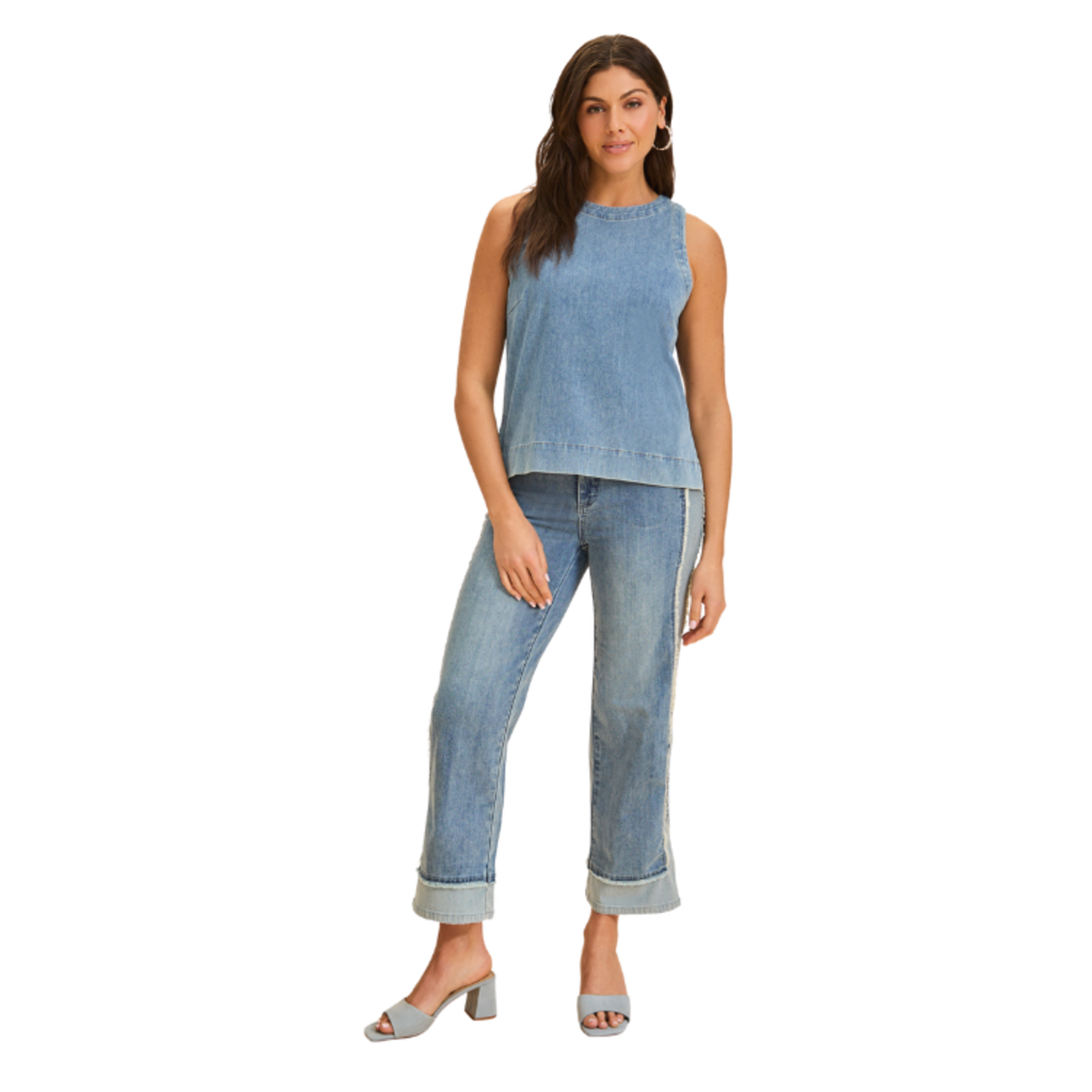 French Dressing Jeans French Dressing - Sleeveless Denim Top