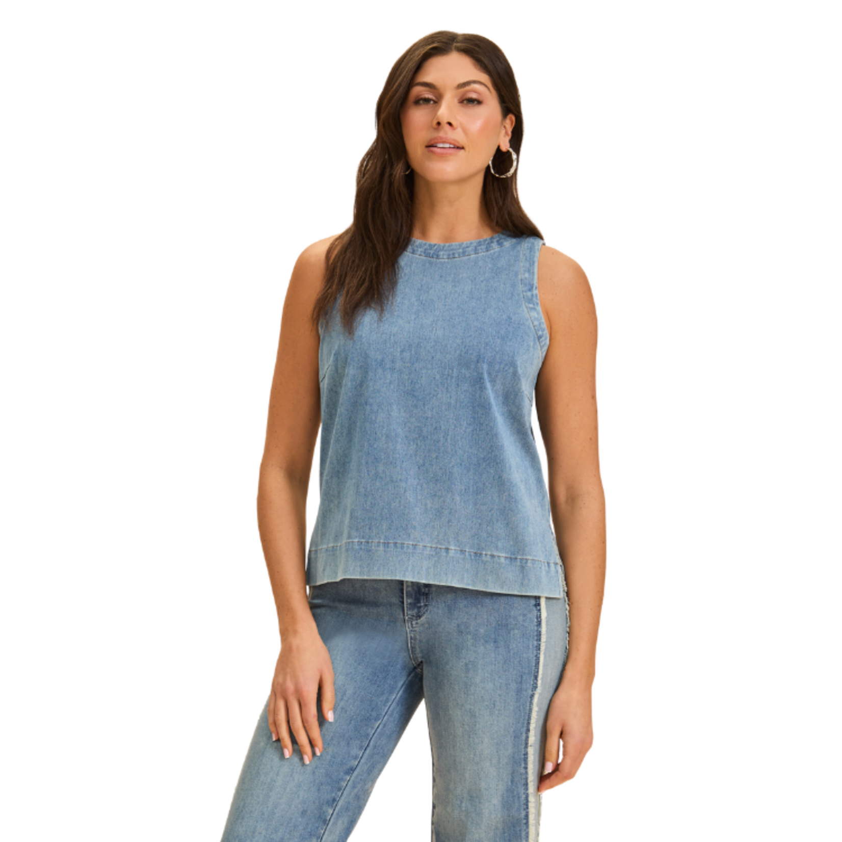 French Dressing Jeans French Dressing - Sleeveless Denim Top