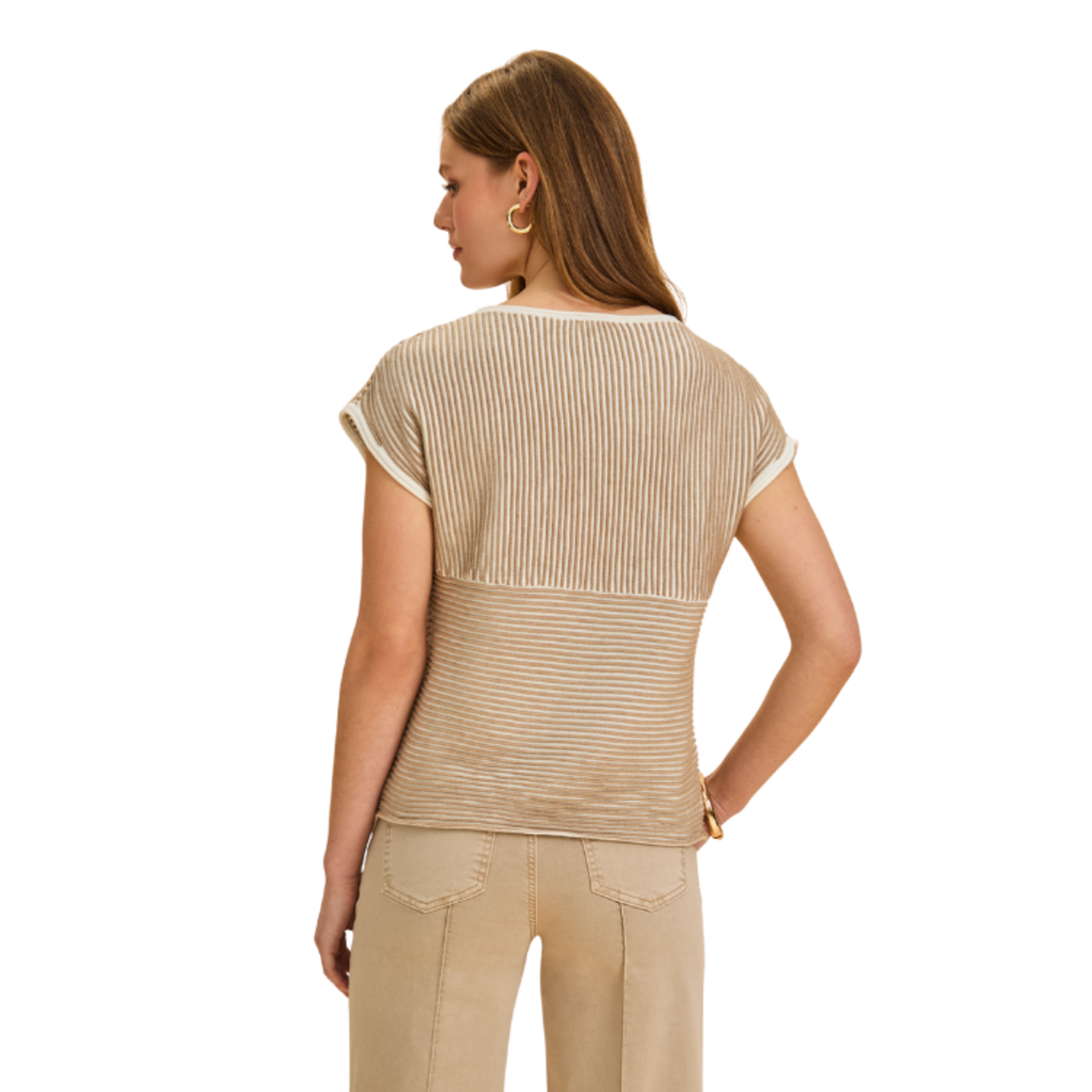 French Dressing French Dressing - Ottoman Cap Sleeve Sweater