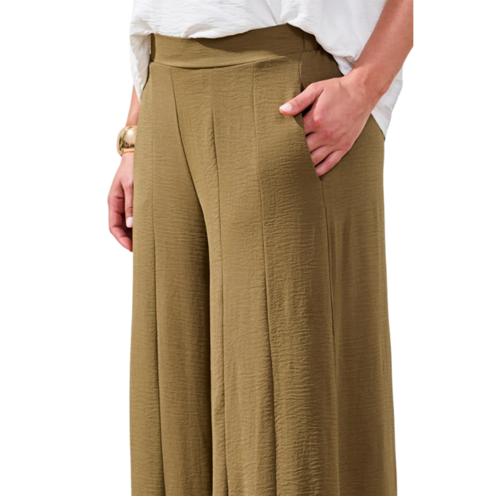 Tribal Tribal - Lightweight Airflow Wide Leg Flowy Pants