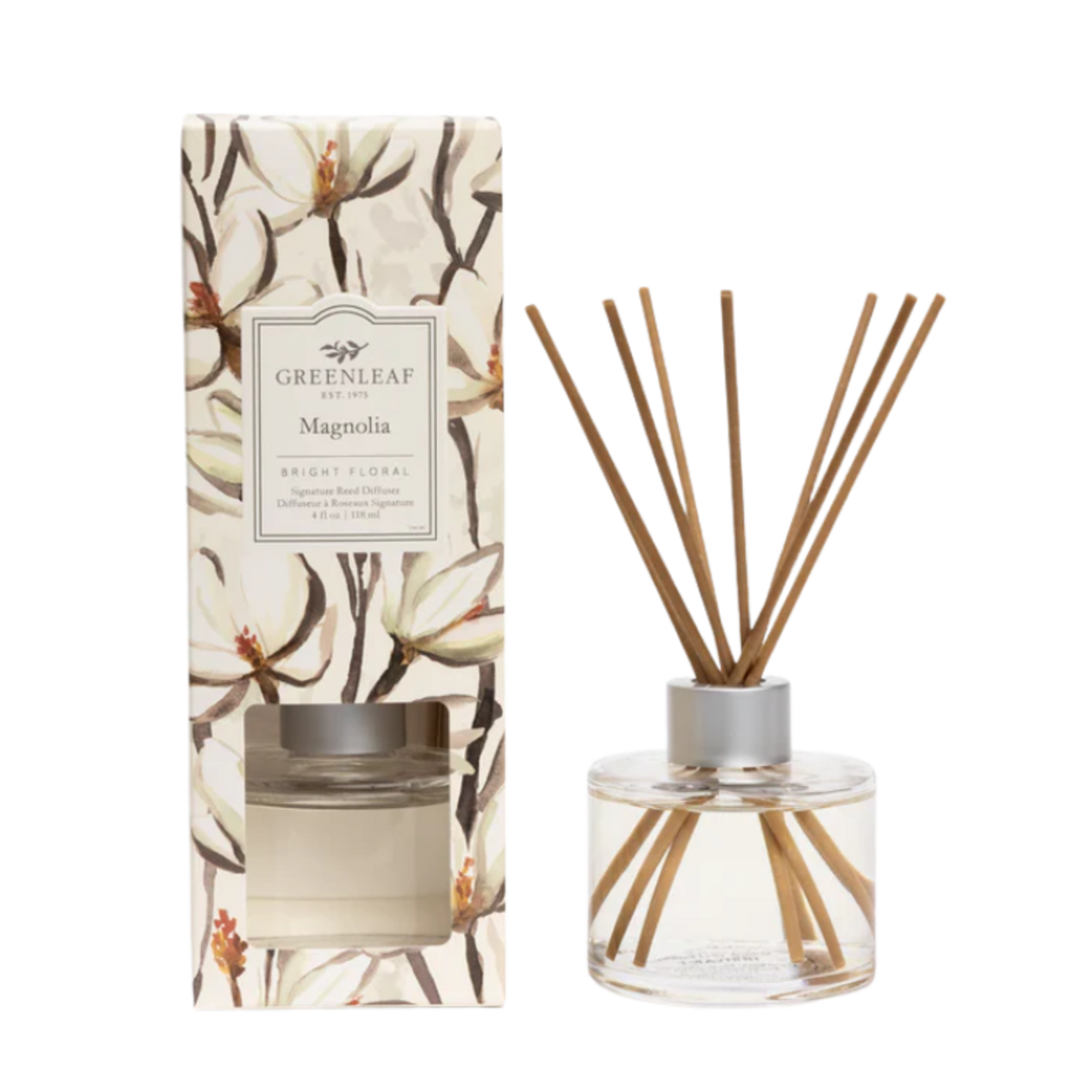 Greenleaf Reed Diffuser - Magnolia