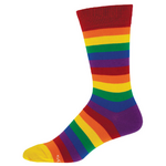 Socksmith Mens Socks - Pride Stripes - Multicolor