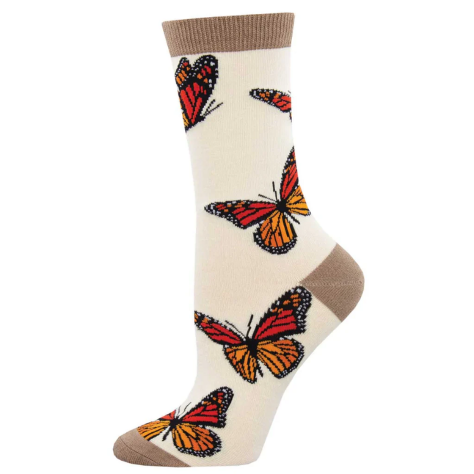 Socksmith Womens Socks - Monarchy - Ivory Heather