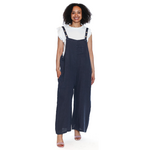 Sorella Linen Jumpsuit w/ Adjustable Straps and Pockets