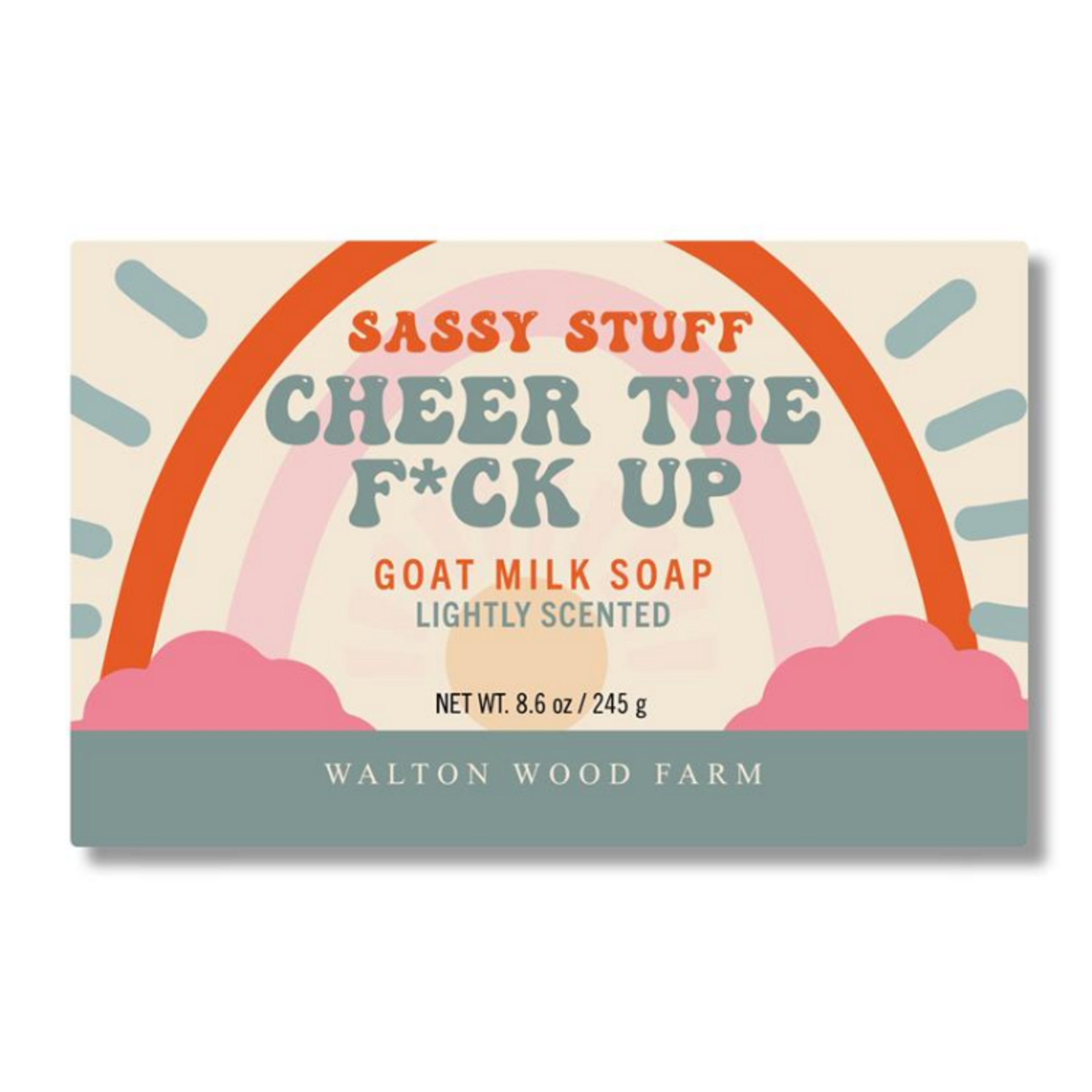 Walton Wood Farm Soap Bar - Cheer the Fck Up Goat Milk Soap - 245g